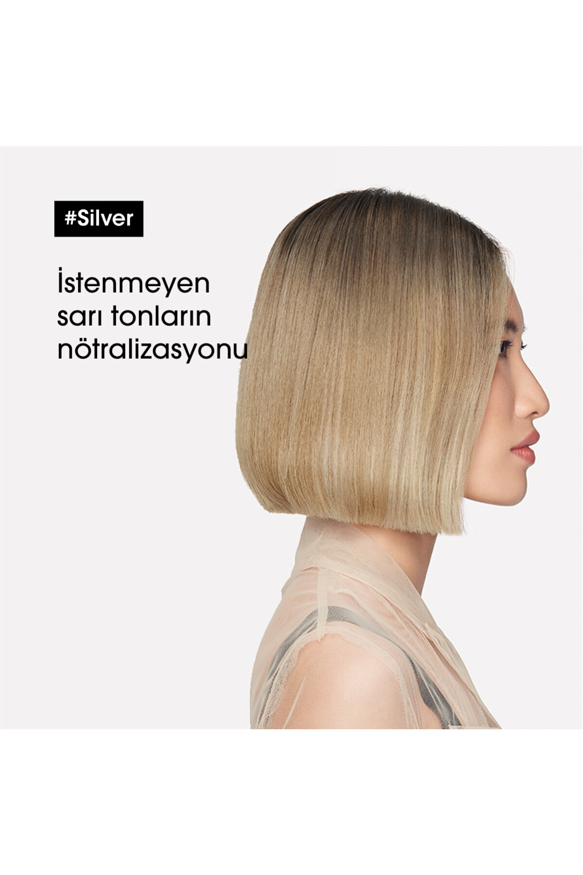 L'oreal Professionnel شامپو بنفش تعادل کننده رنگ موی خیس، خاکستری و سفید بسیار روشن سری اکسپرت لورآل