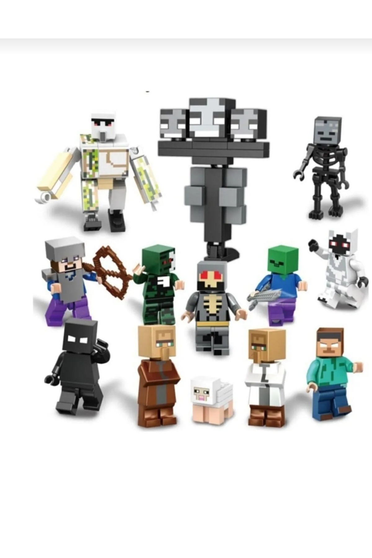 لگو و اسباب بازی های ساخت محور ست فیگور جدید PEPIKON MINECRAFT AMAZON 13 MINI از ترکیه PEPİKON