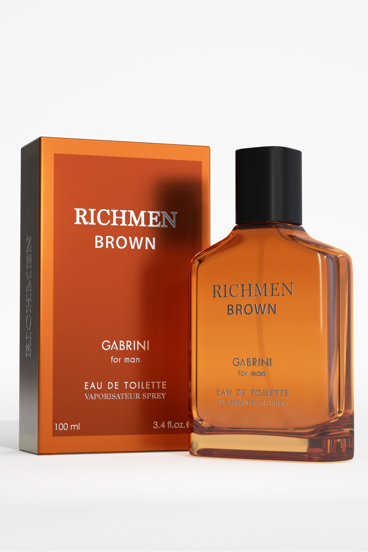 عطر مردانه RICHMEN BROWN ادوتویلت برای 100 میل Gabrini