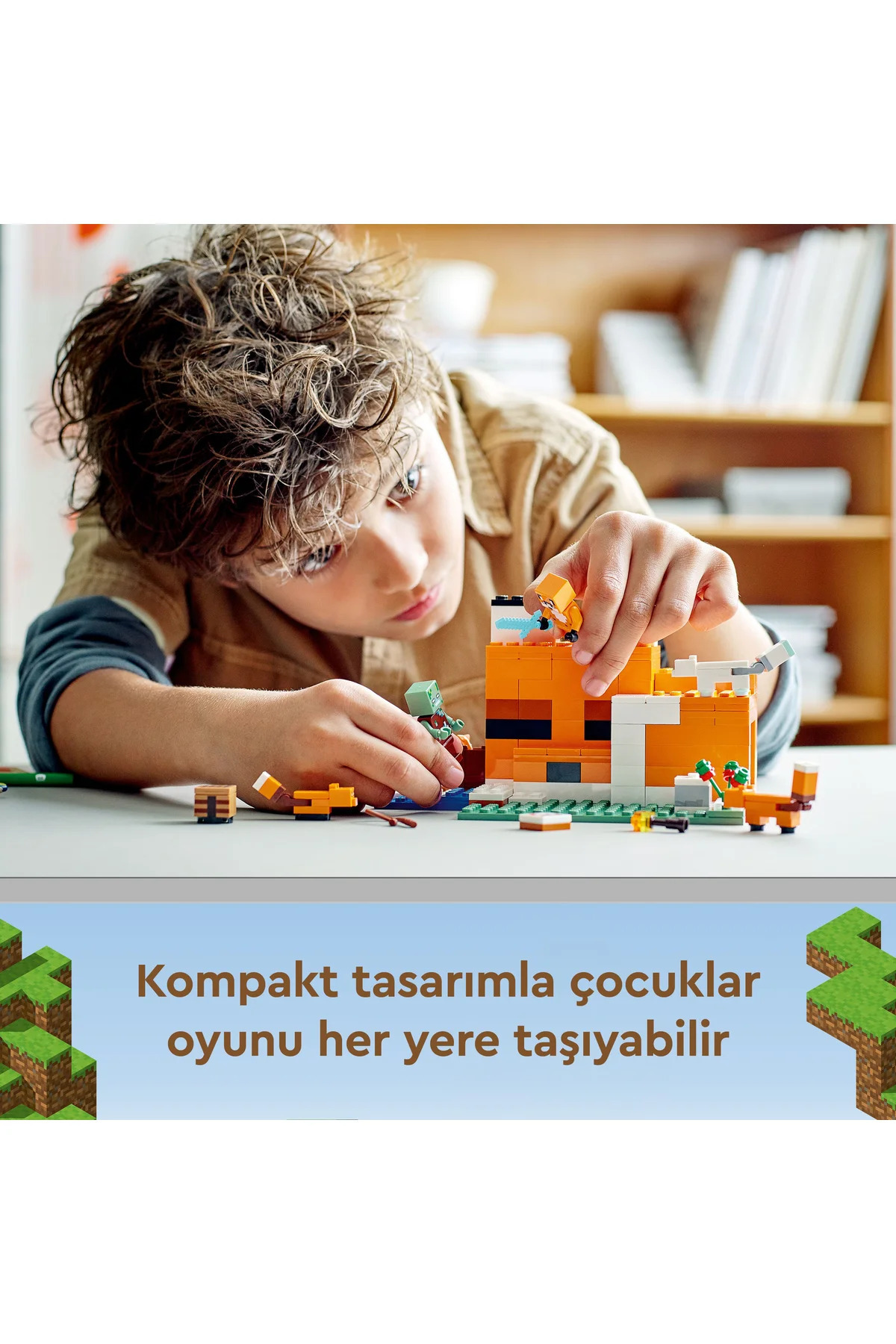 LEGO مجموعه ساخت لگو ماینکرافت لانه روباه ۲۱۱۷۸ (۱۹۳ قطعه)