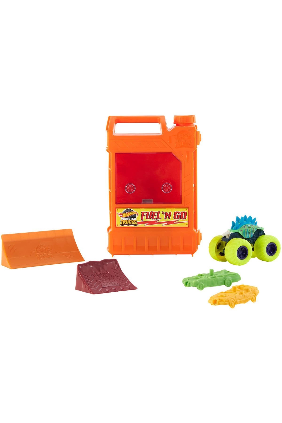 ماشین اسباب بازی HXT04 HOT WHEELS TRUCKS MONSTER PORTABLE هات ویلز اورجینال HOT WHEELS