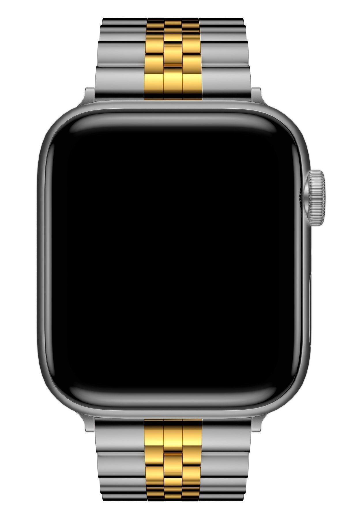بند ساعت هوشمند APPLE مچی 41 40 38 MM SERIES 11 10 9 8 7 6 5 4 3 SE حلقه فولادی پولیش شده فیبکس Fibaks