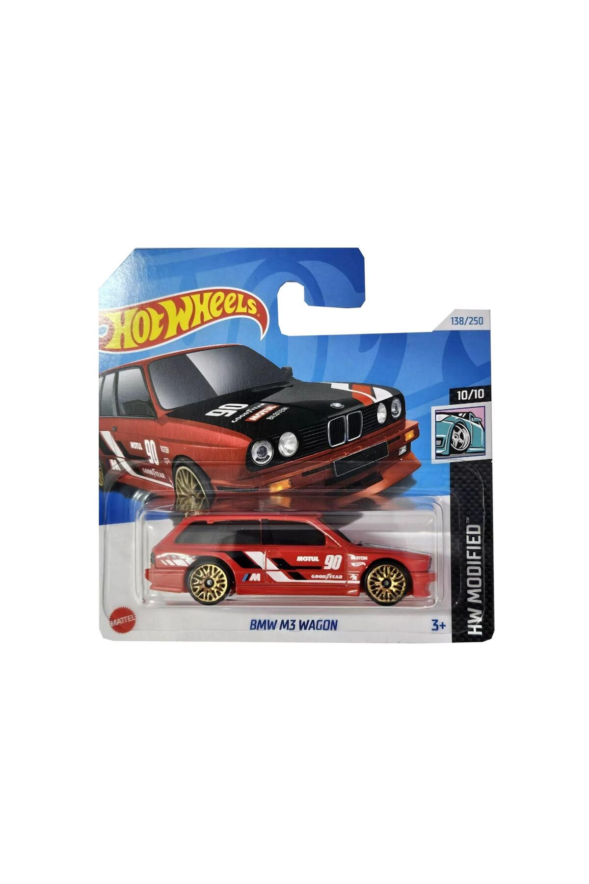 ماشین اسباب بازی BMW M3 WAGON RED HTD89 از ترکیه HOT WHEELS