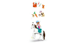 مجموعه ساختنی درمانگاه دامپزشکی لگو LEGO فرندز Friends مدل 42696، ۱۴۱ قطعه، حداقل سن ۴ سال