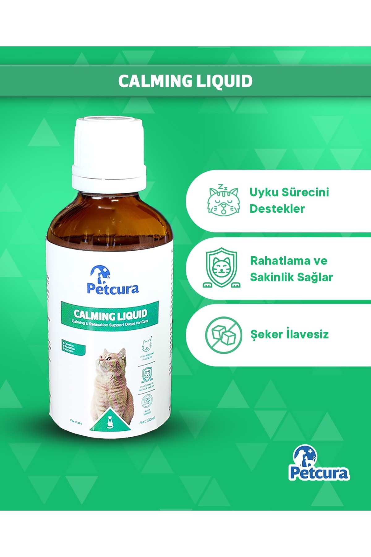 ست سه‌تایی قطره حمایتی حیوانات خانگی پت‌کورا PETCURA مدل ELS-01