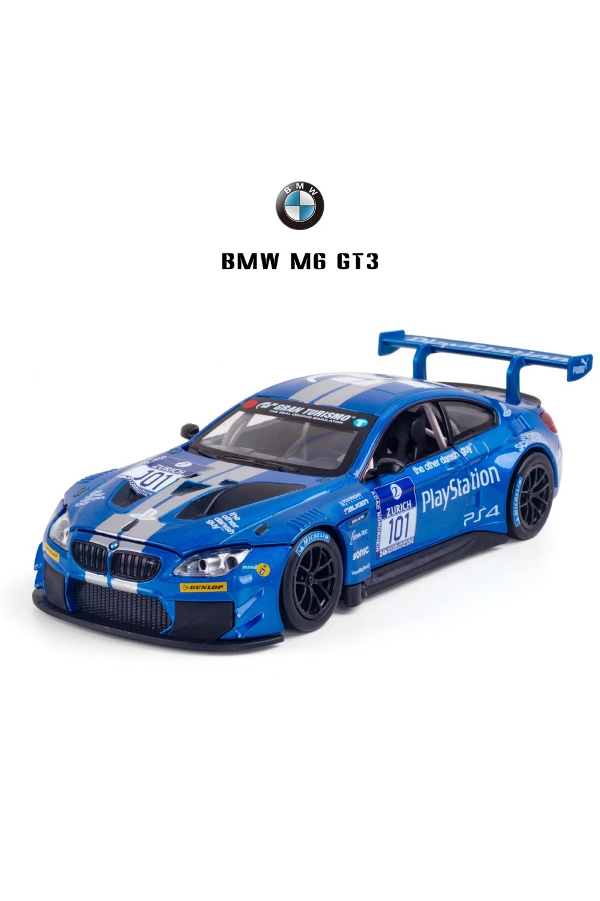 مدل خودرو 1:24 BMW M4 DTM ALLOY ورزشی CAR DIECASTS METAL TOY VEHICLE اورجینال PeriYedi