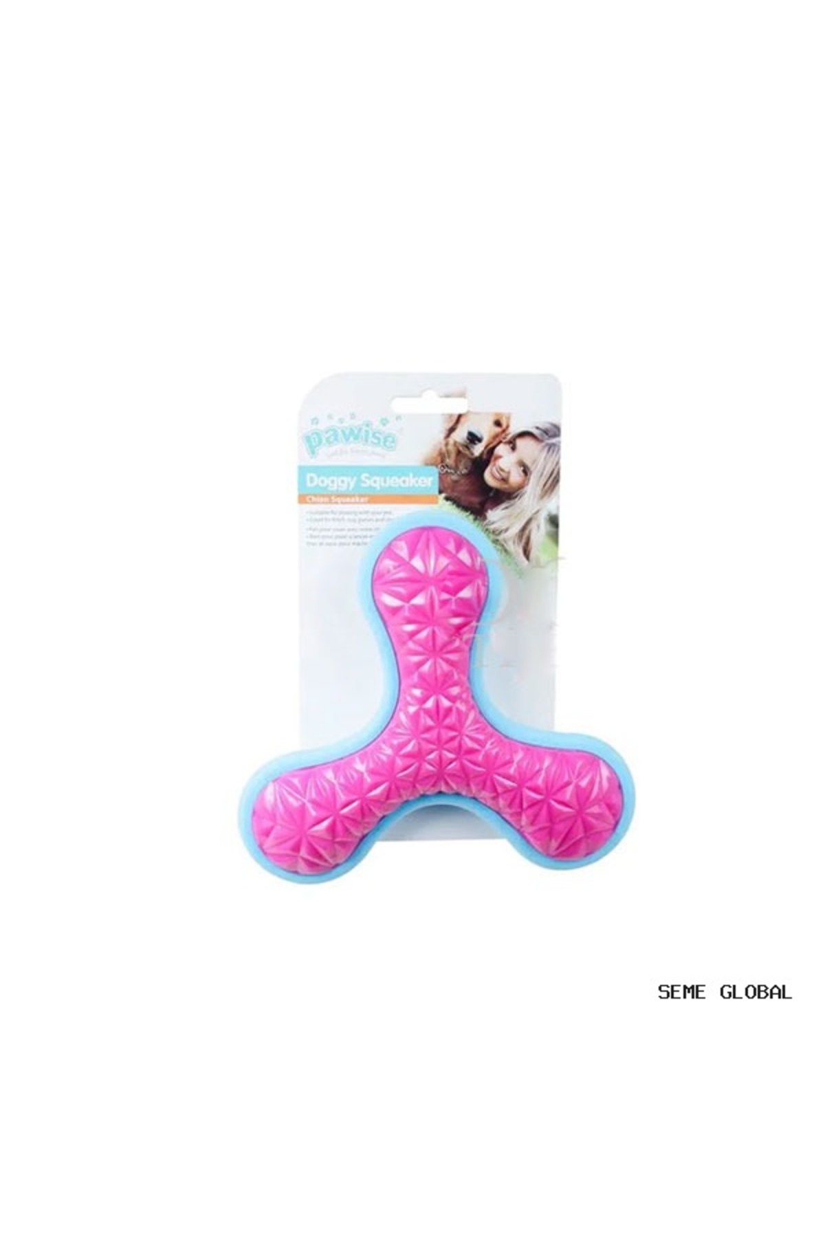 اسباب‌بازی سگ پاوایز Pawise، SMGLOBAL TrpForm Tri-Flyer (132823) چندرنگ