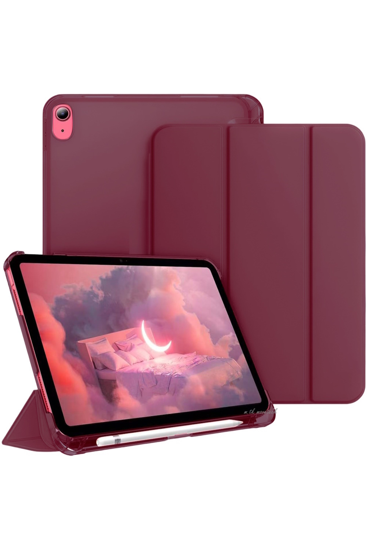 کاور تبلت IPAD 11TH GENERATION A16 11INCH 10TH 10.9INCH CASE FLIP COVER قاب کامپیوتر با محفظه قلم m.tk moveteck