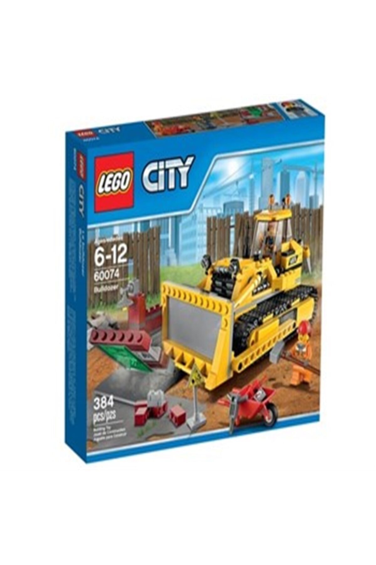 لگو و اسباب بازی های ساخت محور بولدوزر شهری LSC60074 اورجینال LEGO