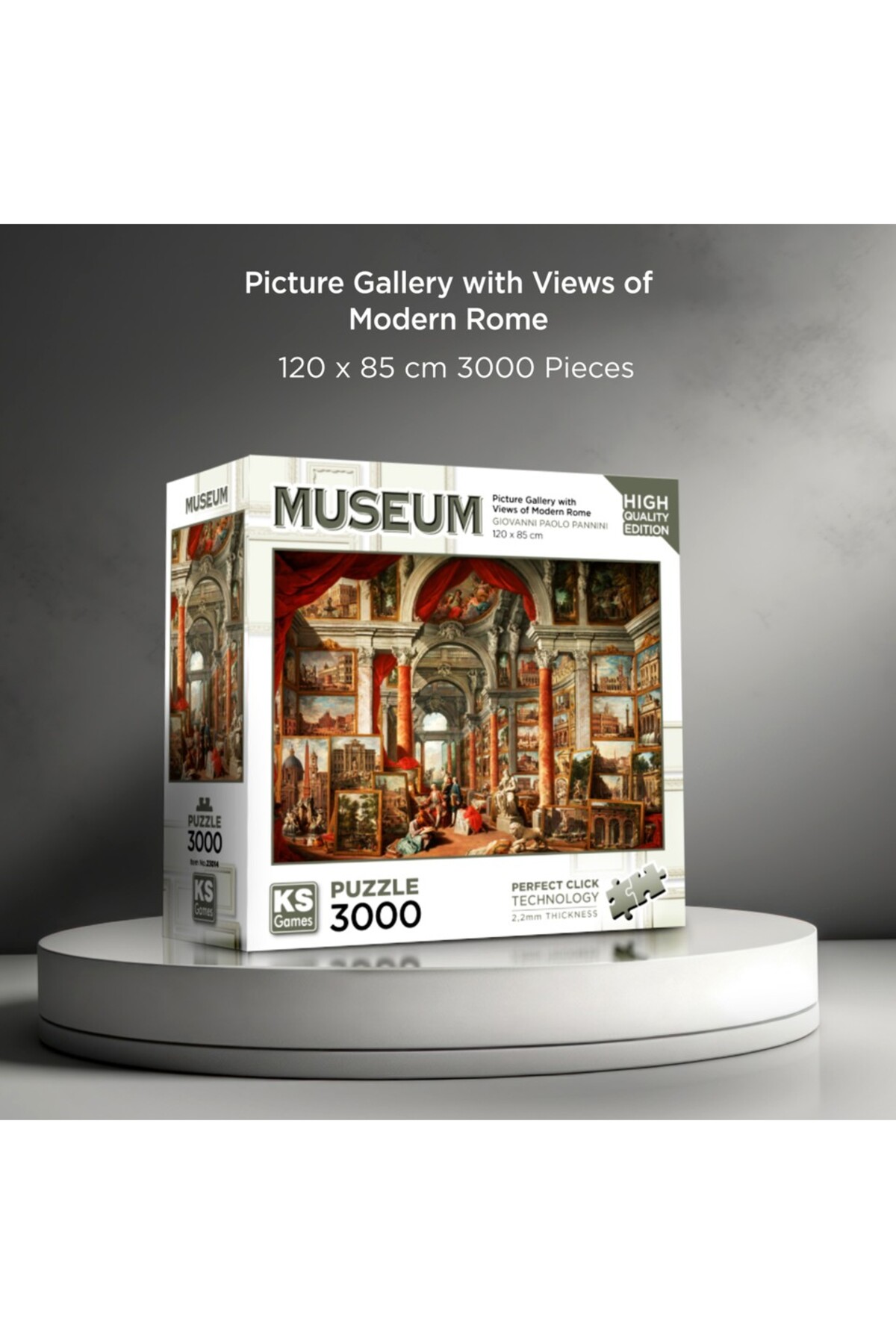 پازل گالری تصویر 3000 قطعه با 23014 مدرن اورجینال Ks Games