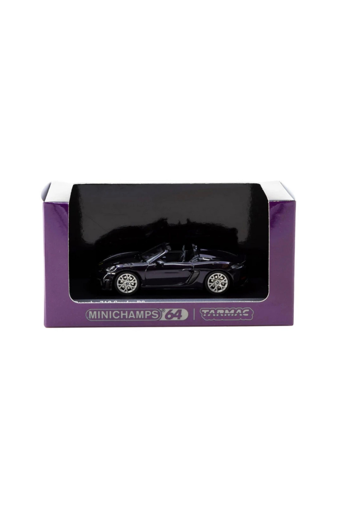 مدل خودرو WORNESSIWORLD X NESSIWORLDCHAMPS 1 64 PORSCHE 718 SPYDER RS ​​VIOLA METALLIC اورجینال Flamex