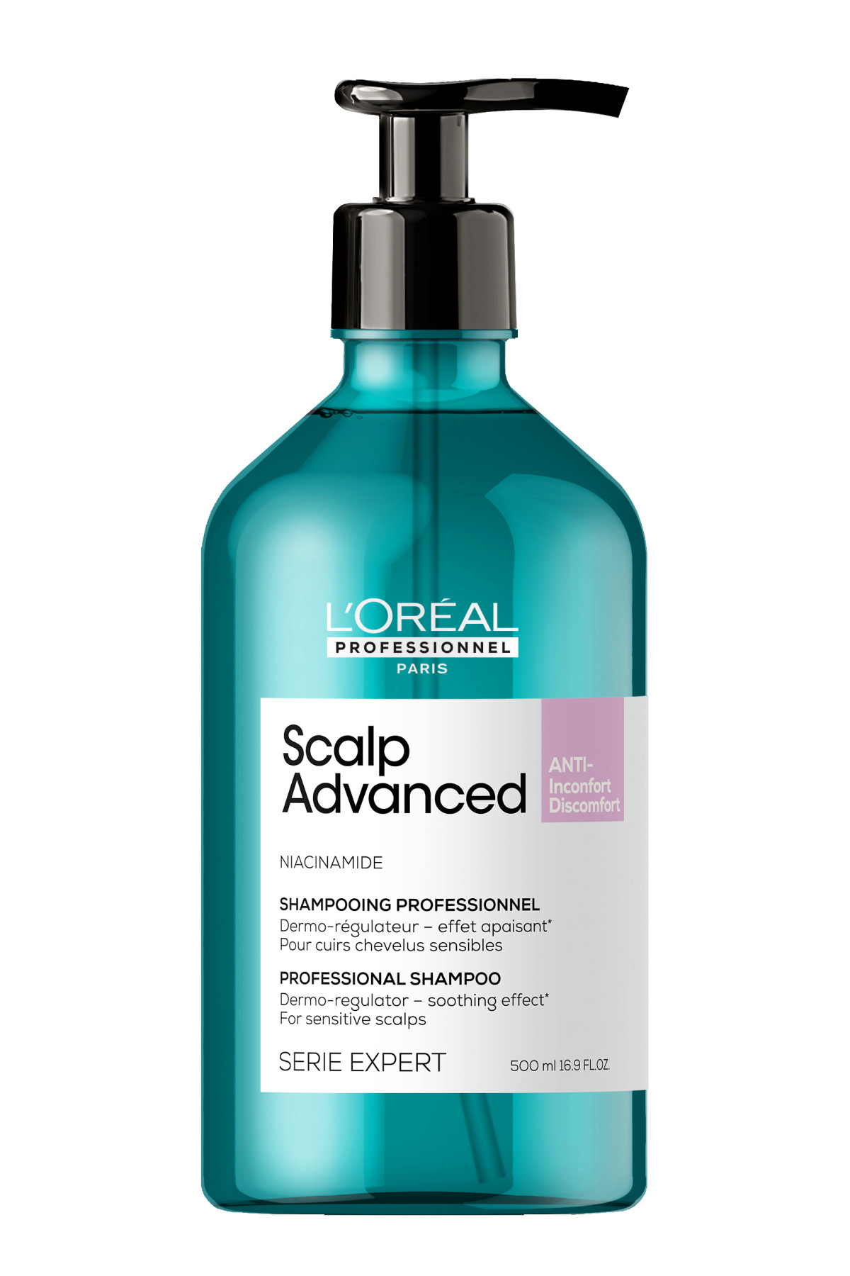 شامپو اسکالپ پیشرفته حرفه ای سری اکسپرت برای پوست سر حساس 500 میل L'oreal Professionnel
