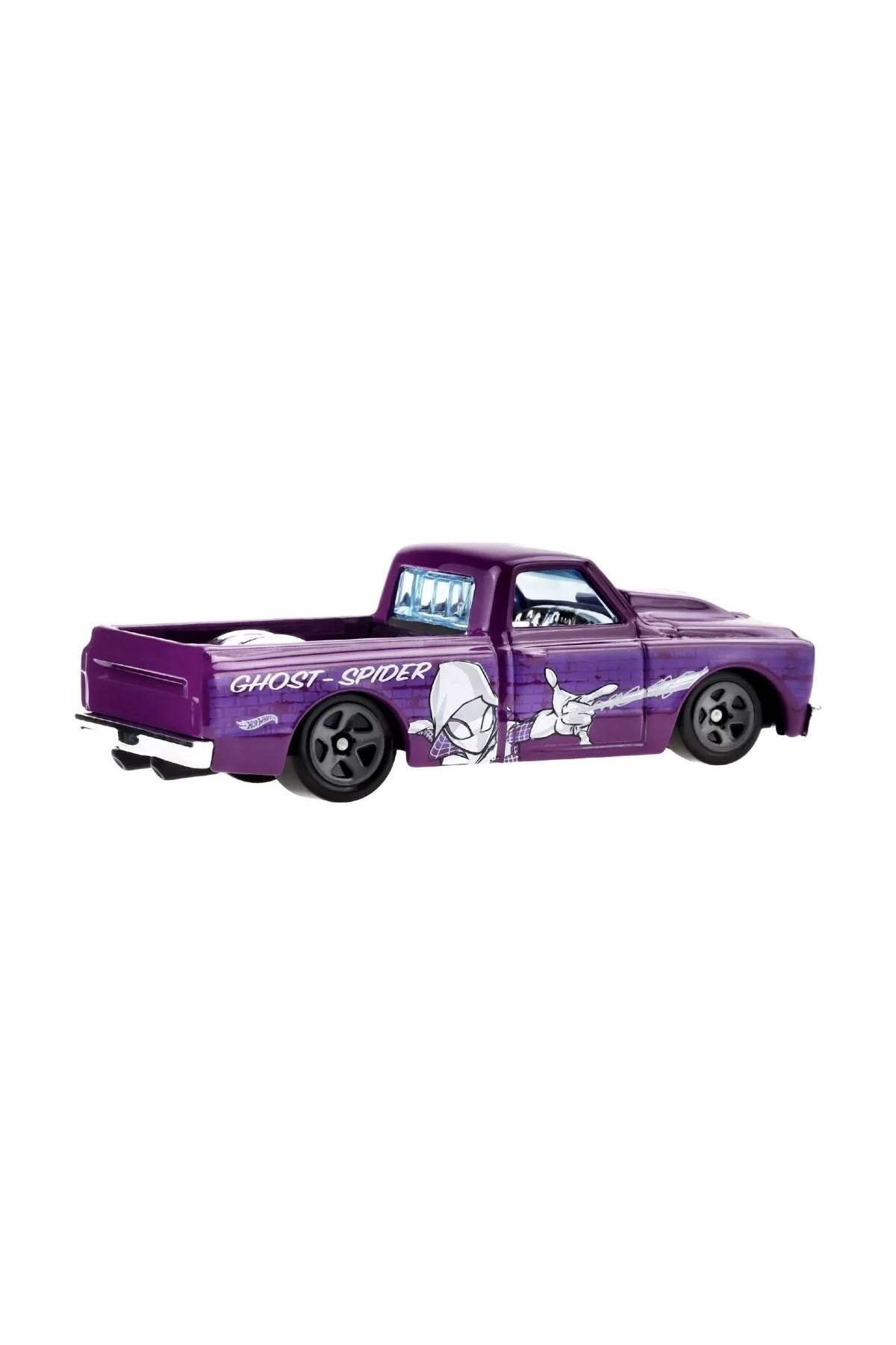 ماشین اسباب بازی های MARVEL SPIDER MAN '67 CHEVY C10 هات ویلز اورجینال HOT WHEELS