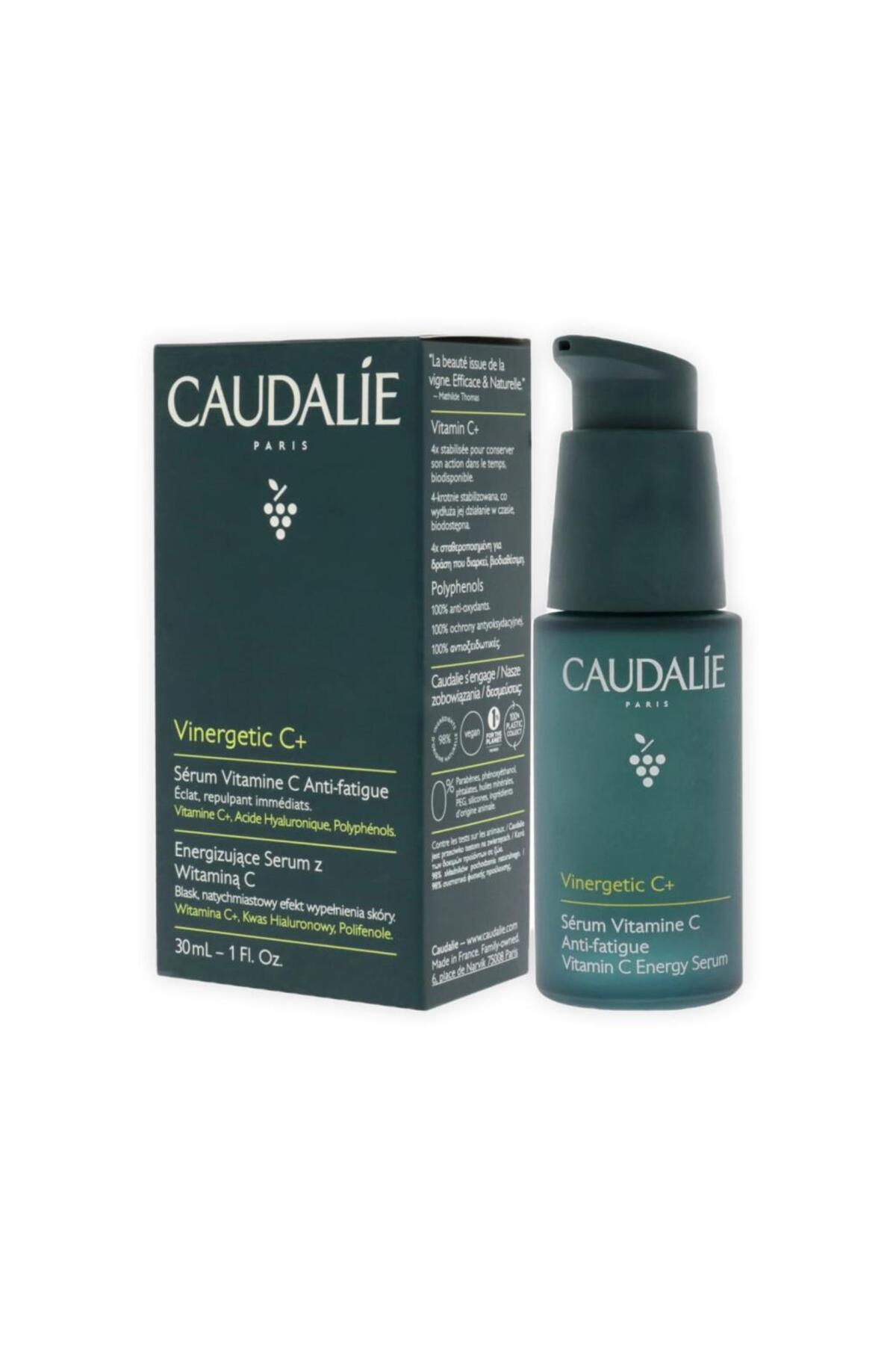 Caudalie سرم انرژی بخش پوست ویتامین C Vinergetic C سی پلاس روشن کننده پوست 30 میل