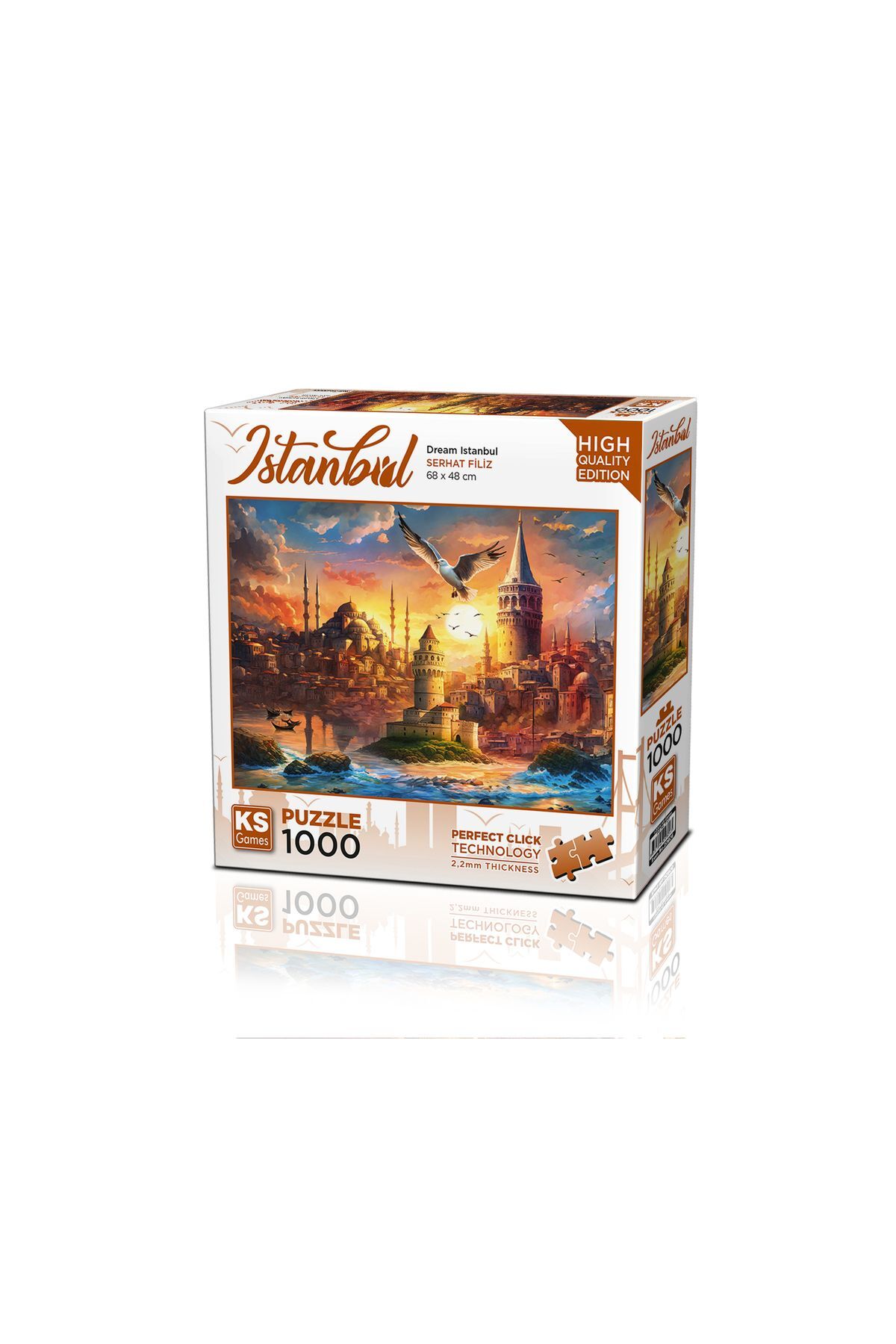 پازل معما 1000 قطعه رویای استانبول 20806 اورجینال Ks Games