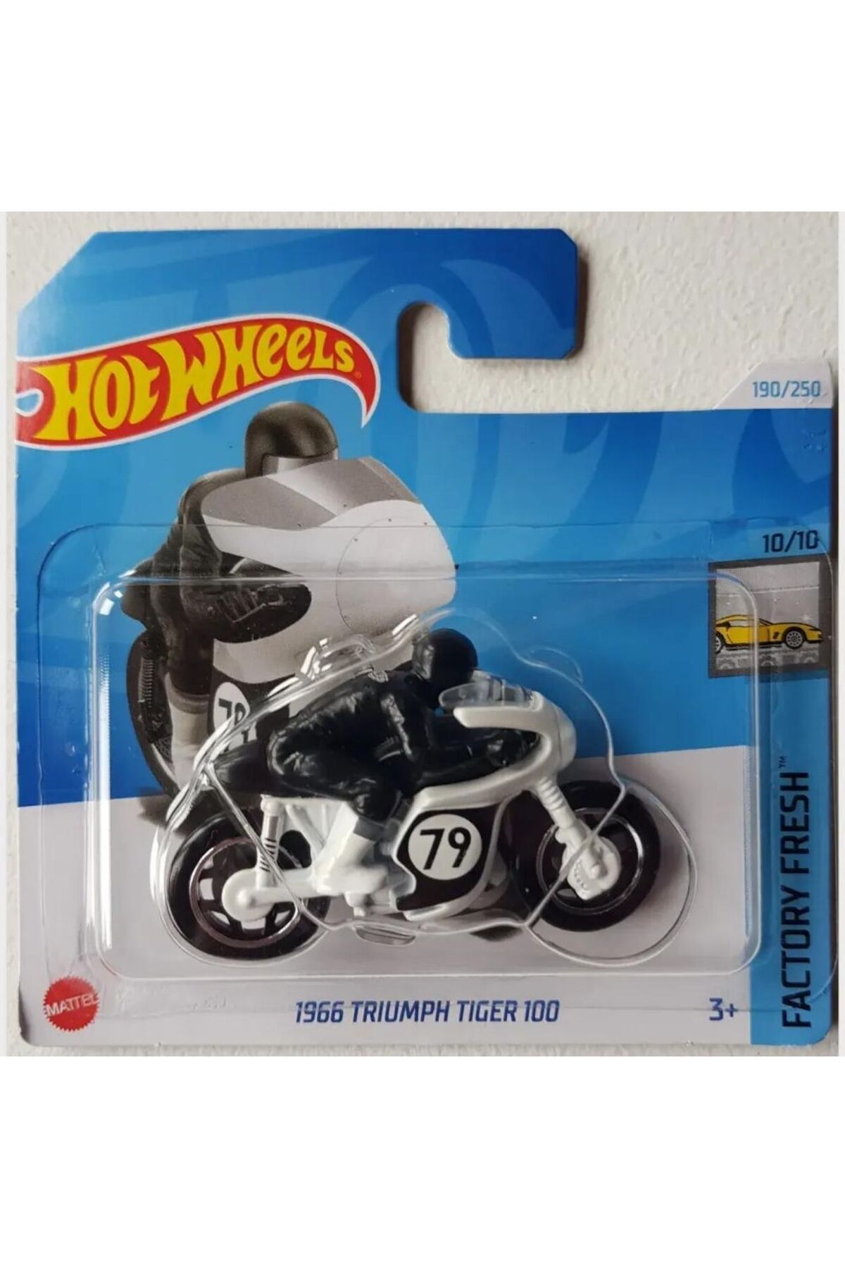 ماشین اسباب بازی 1966 TIGGER 100 HRY62 هات ویلز اورجینال HOT WHEELS