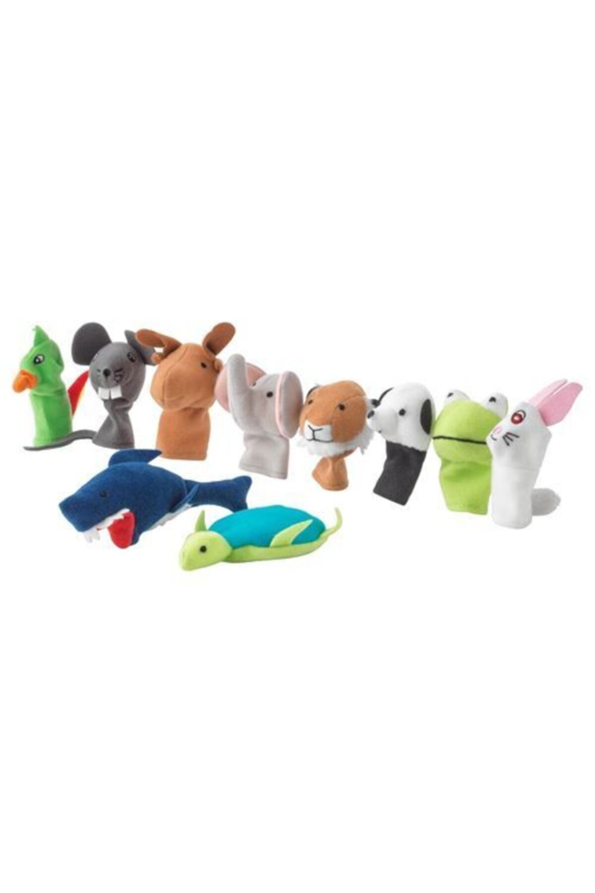 اسباب بازی های پشمی عروسک انگشتی TITTA DJUR TOYS مدل مختلف 808OSERI IKEA