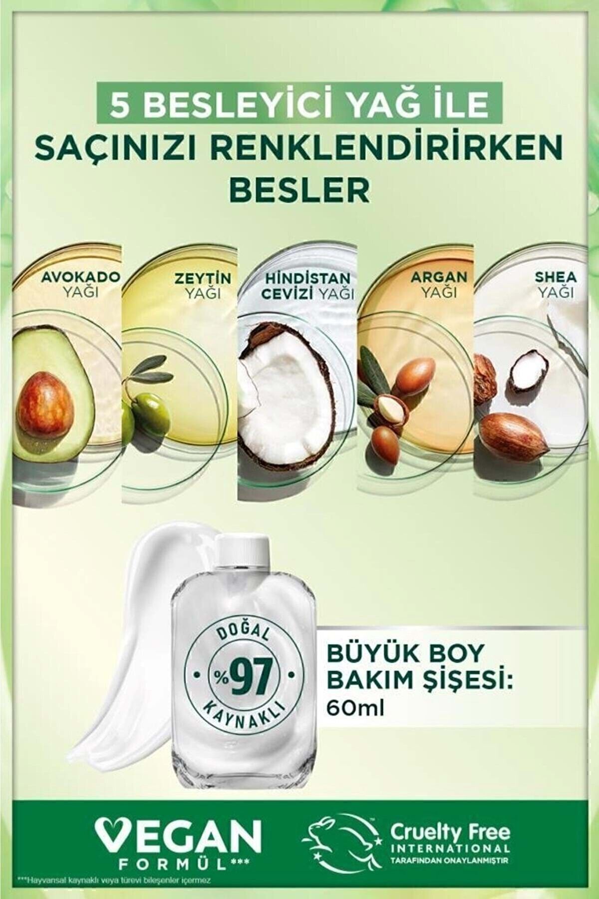 Garnier رنگ مو کرمی دائمی مغذی مکمل Nutrisse Intensive 10.1A زرد اضافی