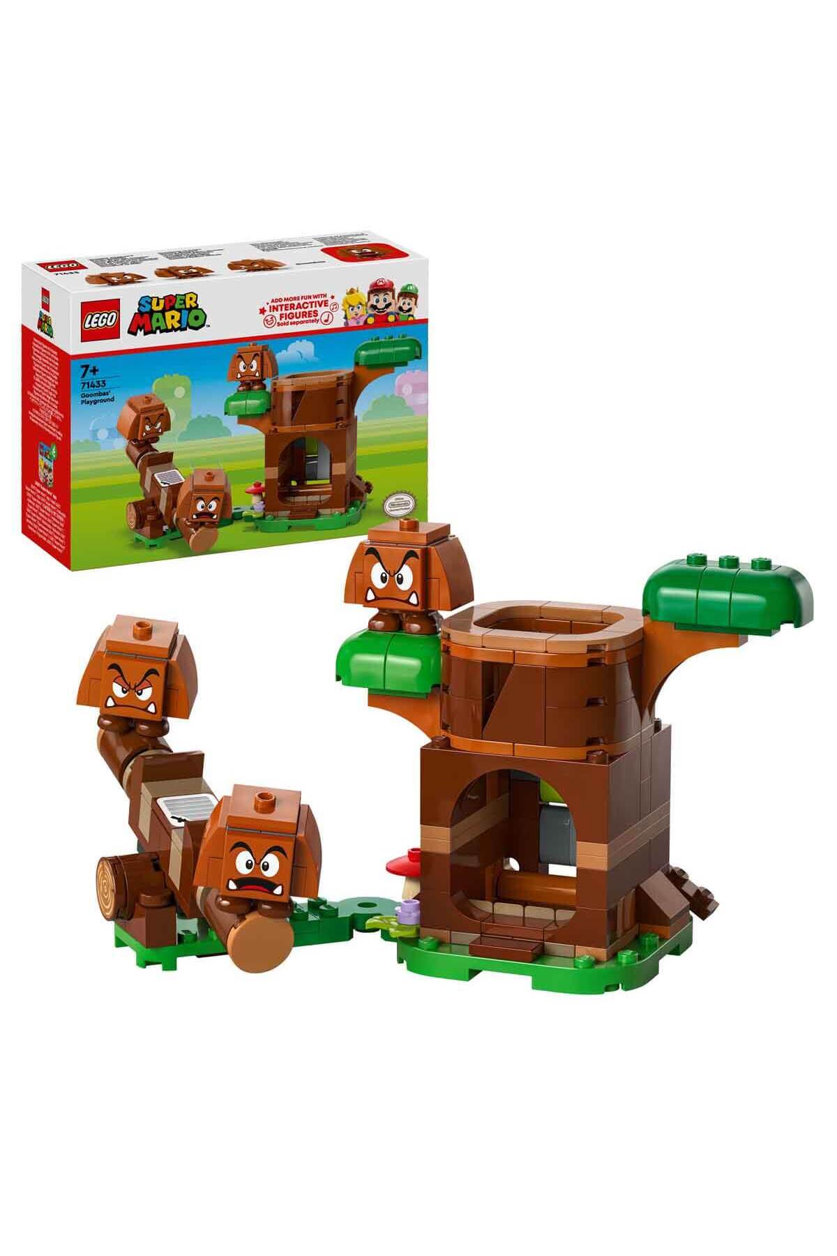 لگو و اسباب بازی های ساخت محور SUPER MARIO GOOMBA PLAYGROUND 71433 NINTENDO خلاق کلکسیونی برای سنین 7 سال به بالا اورجینال LEGO