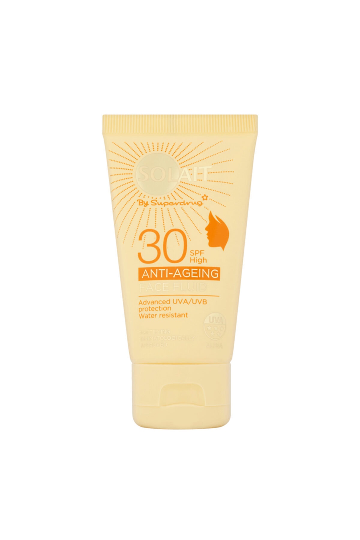 کرم ضد آفتاب صورت SPF 50 میل Solait