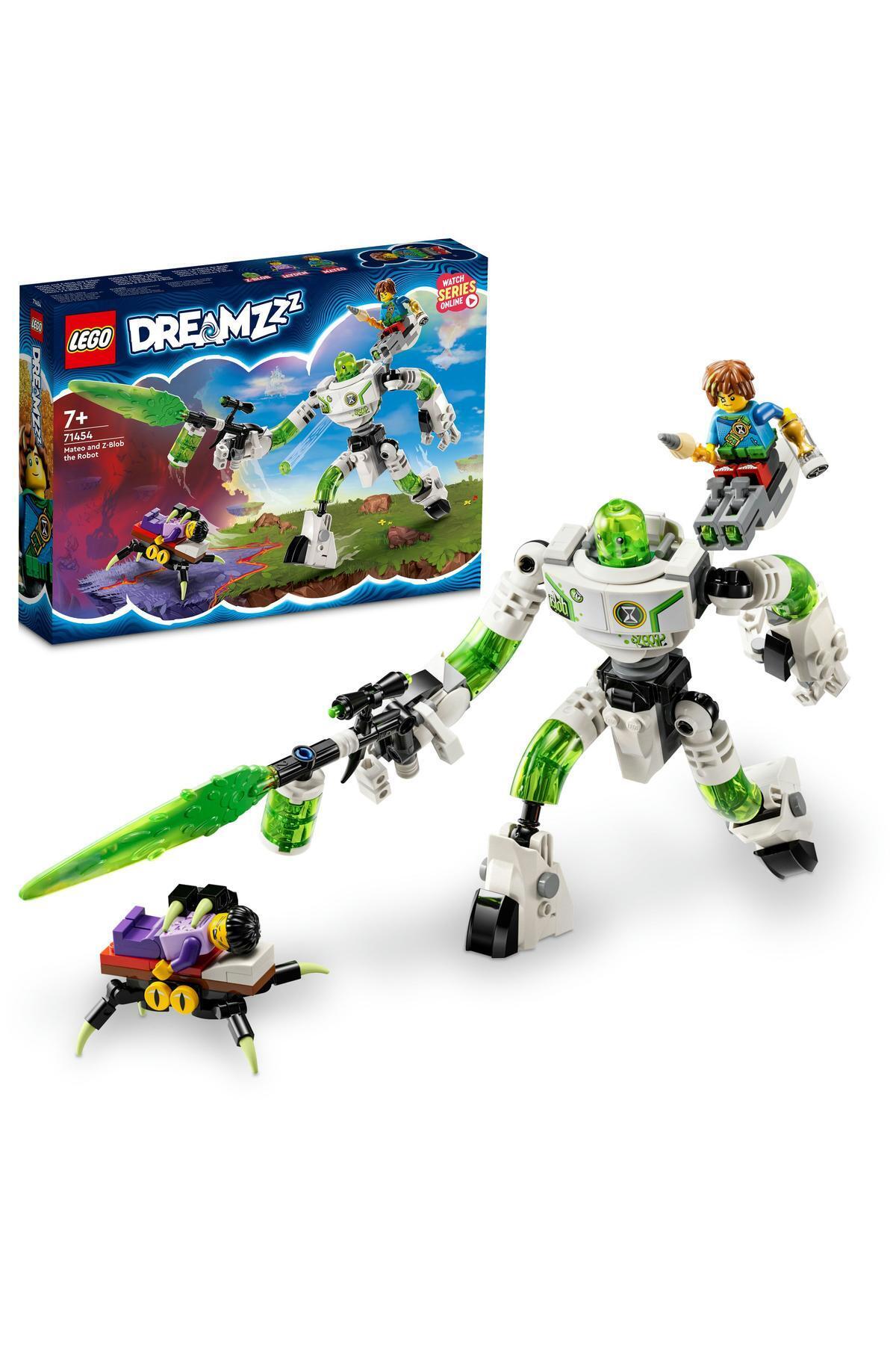 LEGO لگو ست ساخت اسباب بازی Dreamzzz Mateo و ربات Z-blob 71454 برای سنین 7 سال به بالا (237 عدد)
