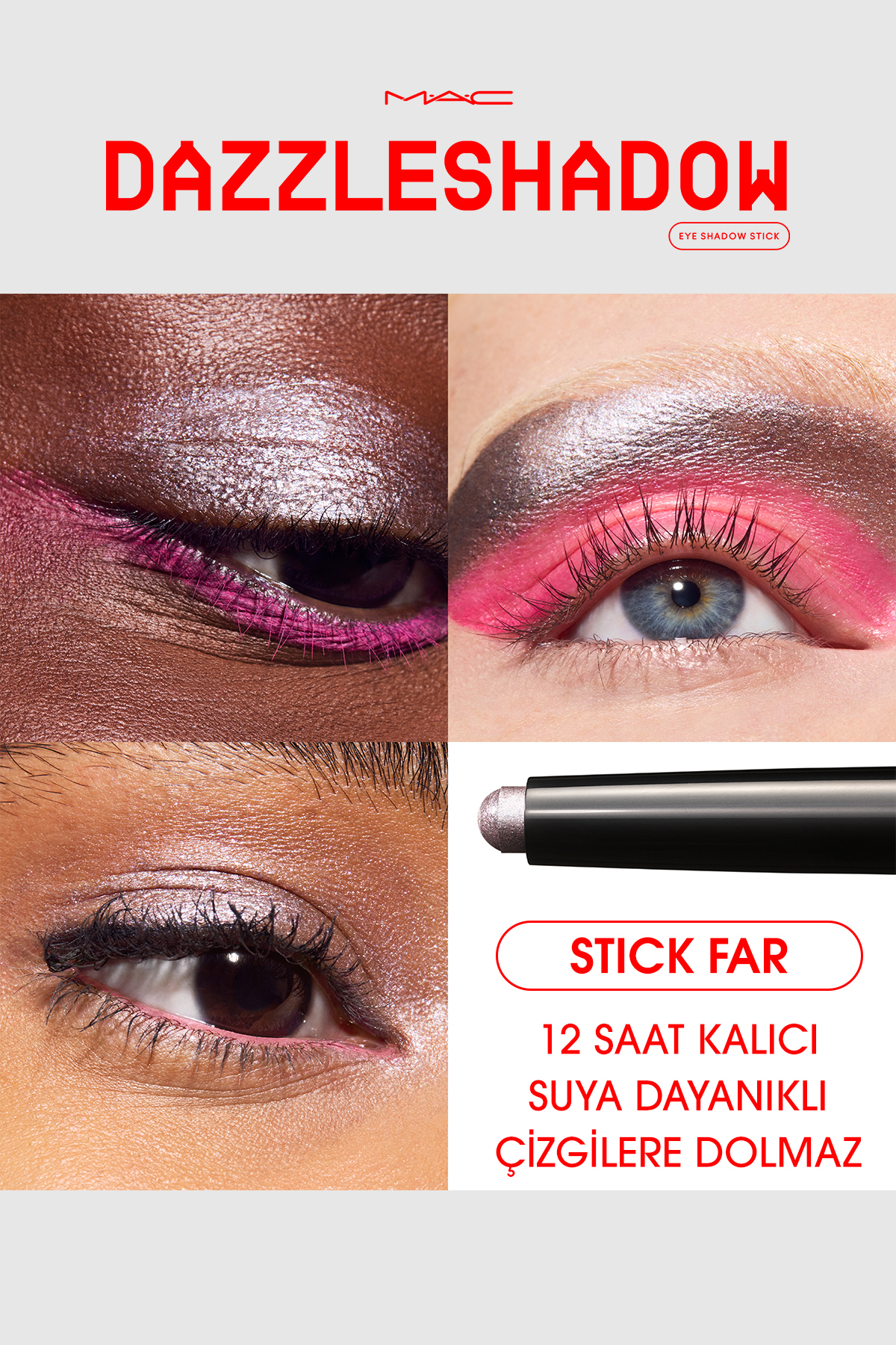 سایه چشم DAZZLESHADOW STICK FAR HAKU HAZE Mac