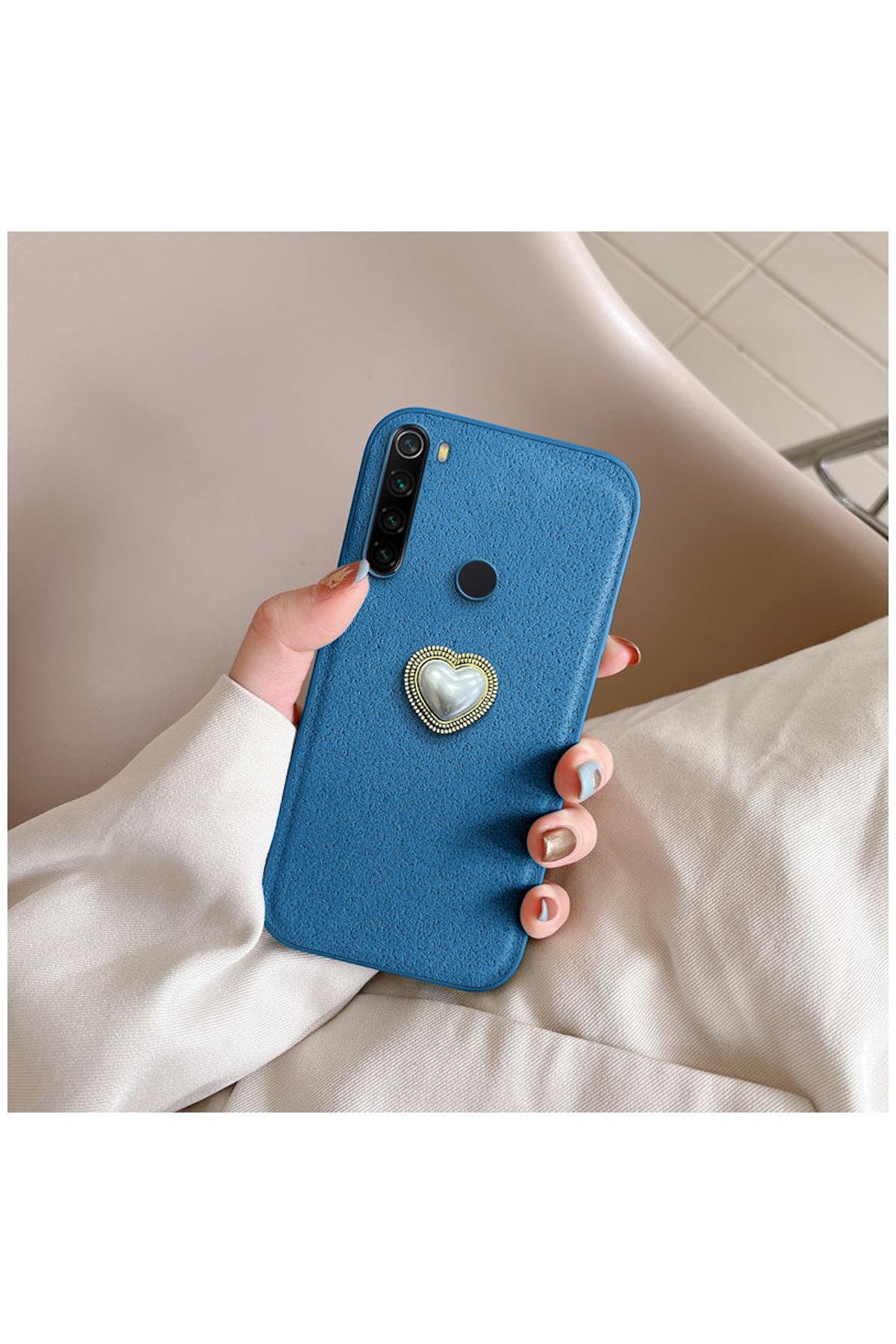 کاور و قاب سازگار شیائومی REDMI NOTE 8 سیلیکونی ZEBANA VELVIX آبی روشن اورجینال Zebana