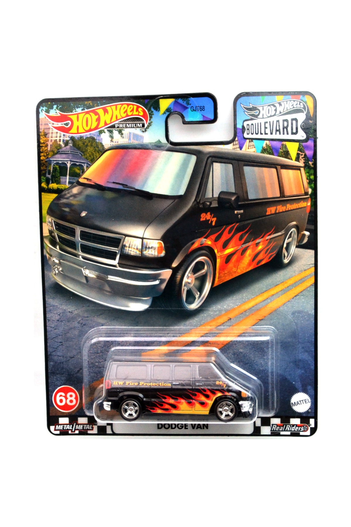 ماشین اسباب بازی بلوار خودروهای پریمیوم HKF15 دوج وانت از ترکیه HOT WHEELS