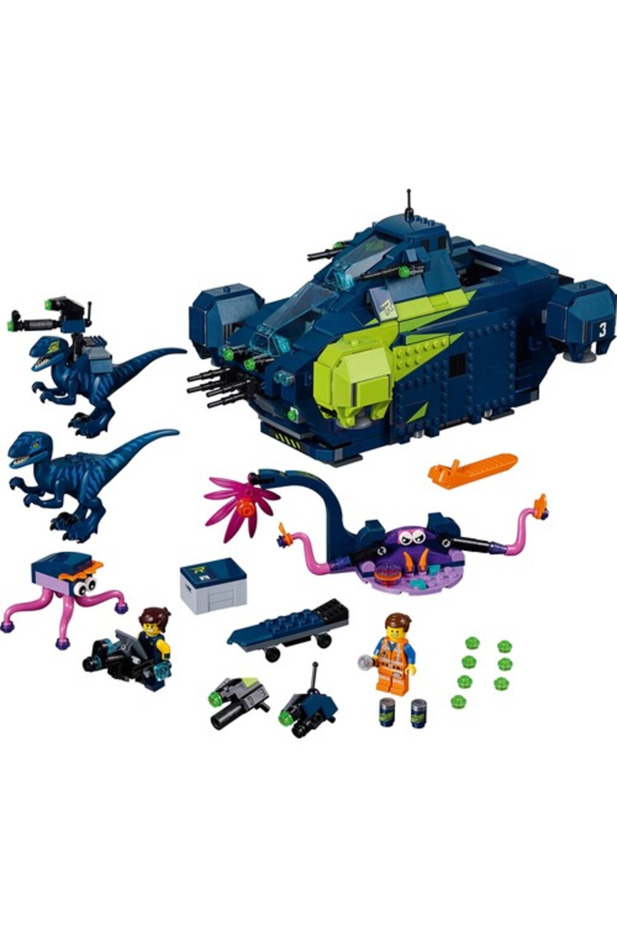 لگو و اسباب بازی های ساخت محور فیلم 70835 REXS REEXPLORER اورجینال LEGO