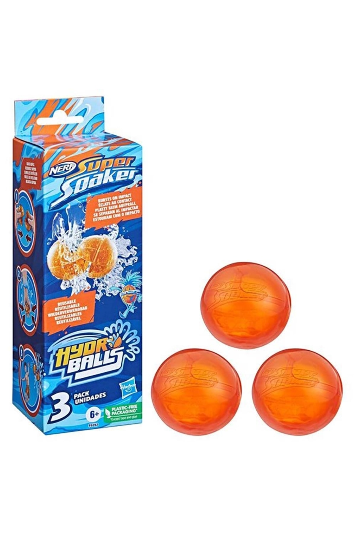 تفنگ های اسباب بازی و آب توپ SUPER SOOKER 3 F6392 نرف اورجینال Nerf