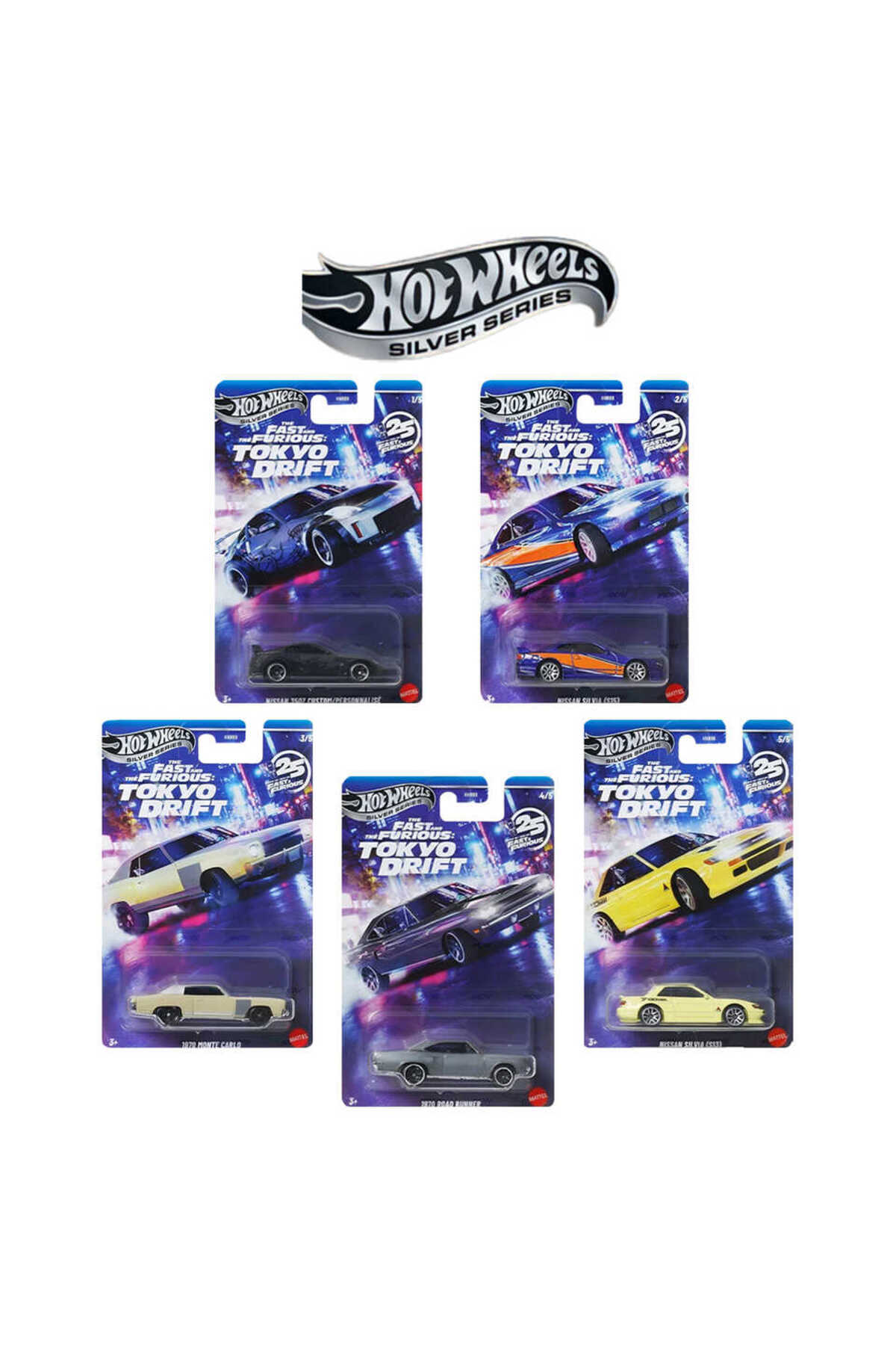 ماشین اسباب بازی 2026 FAST & FURIOUS TOKYO DRIFT HNR88 979M HOT WHEELS