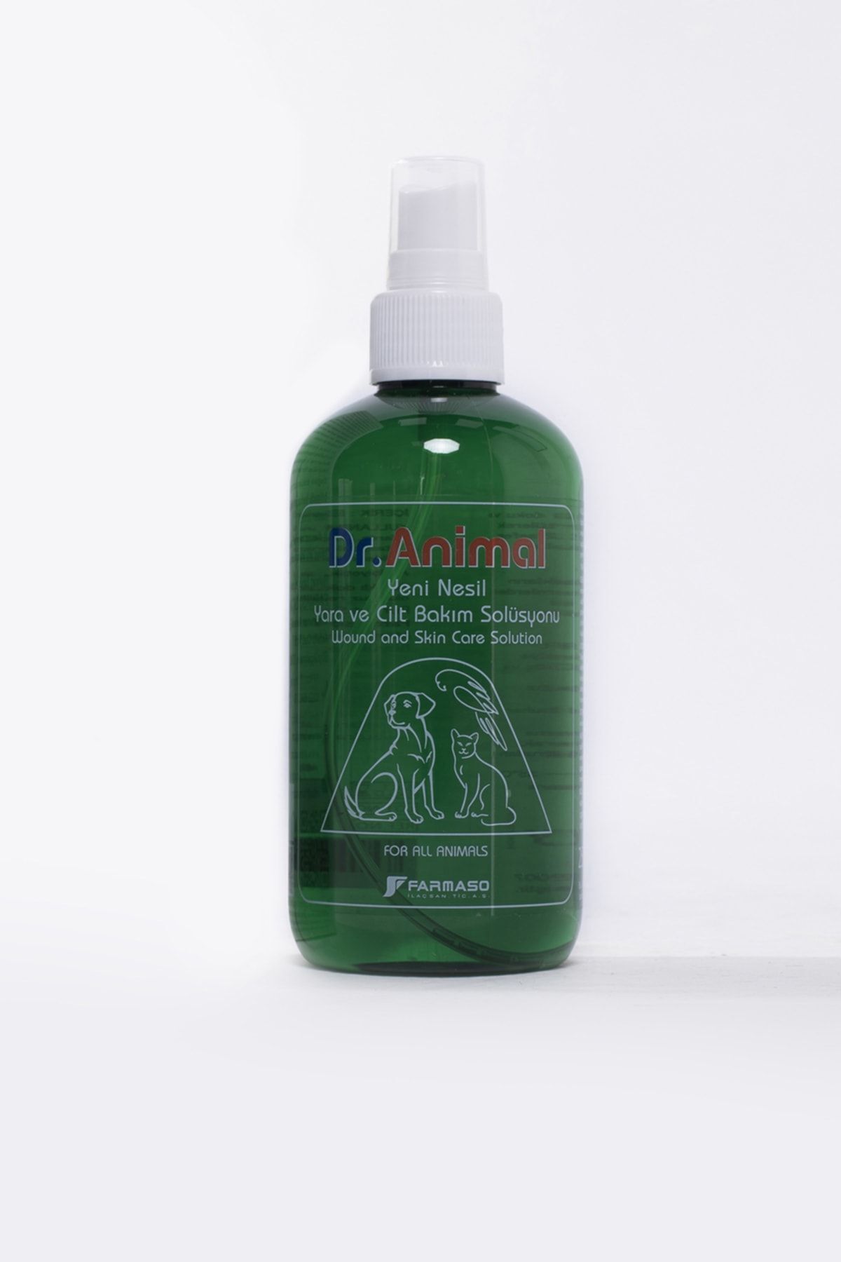 محلول مراقبت از زخم و پوست دکتر انیمال Dr. Animal، pH خنثی، ۲۵۰ میلی‌لیتر