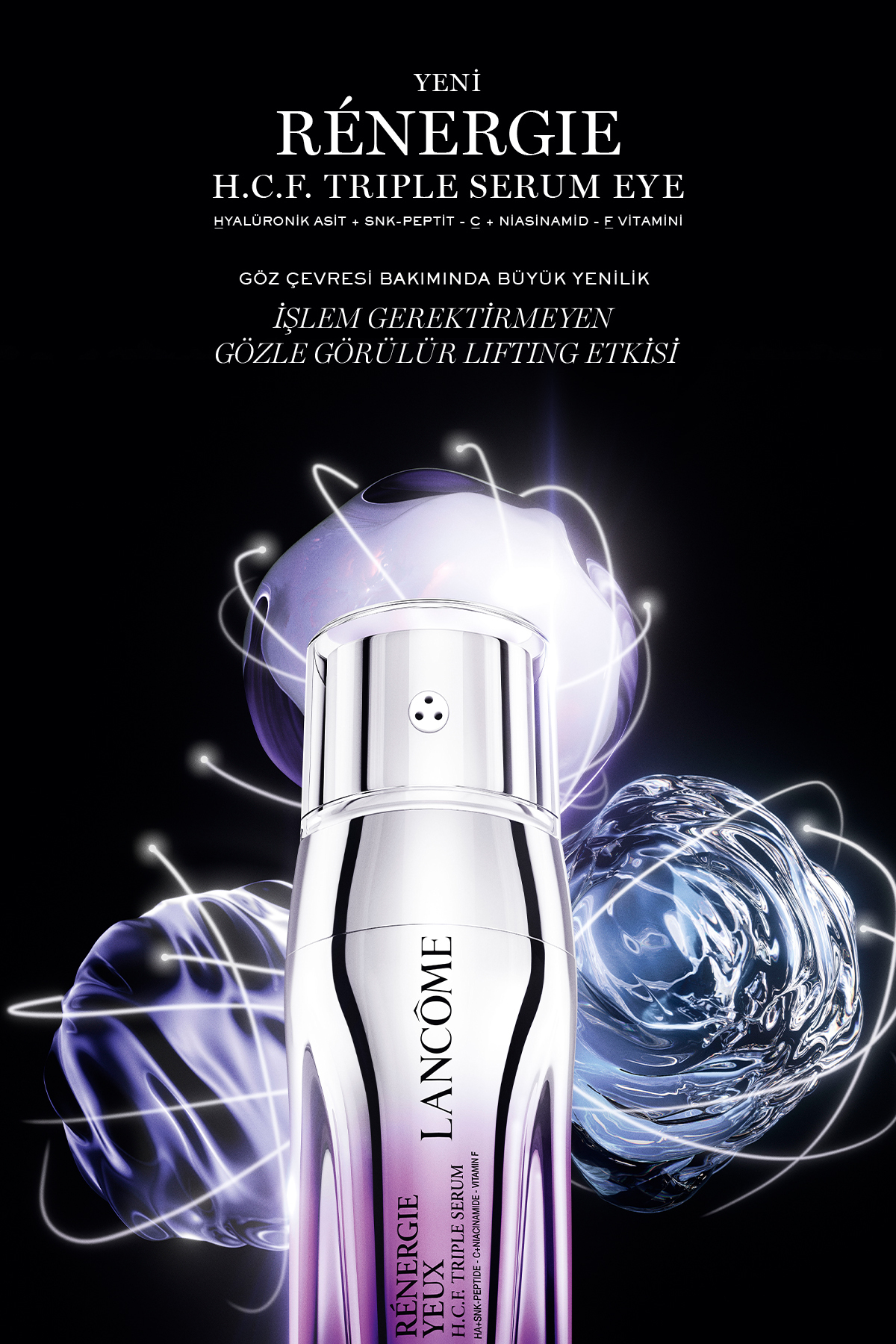 Lancome سرم مراقبت از چشم Rénergie Triple Serum