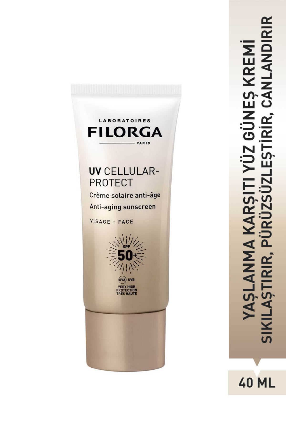 کرم ضد آفتاب صورت پیری UV CELLULAR PROTECT 40 میل Filorga