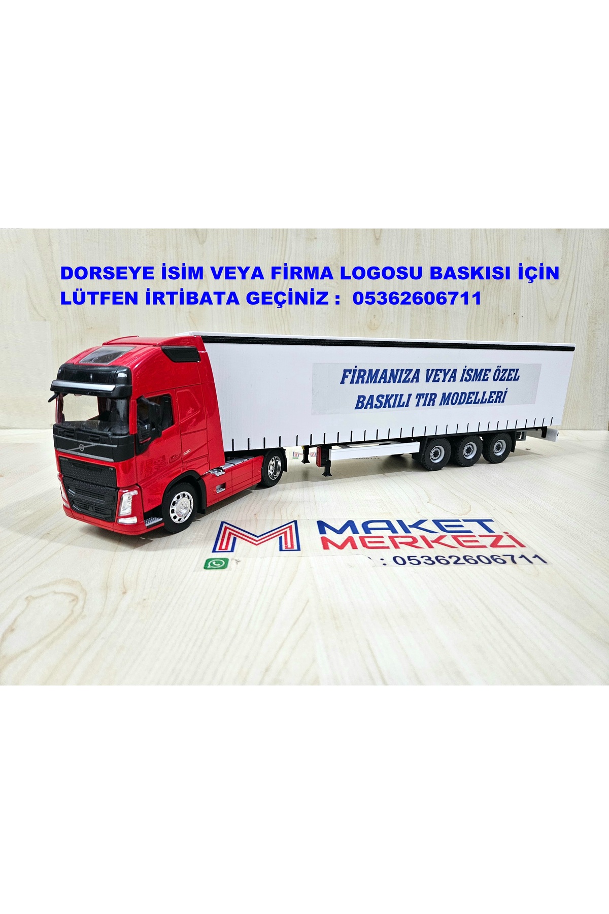 مدل خودرو نیم متر طول 1 32 VOLVO FH4 TILT TRUCK MODEL نام نوشته شده قرمز اورجینال WELLY