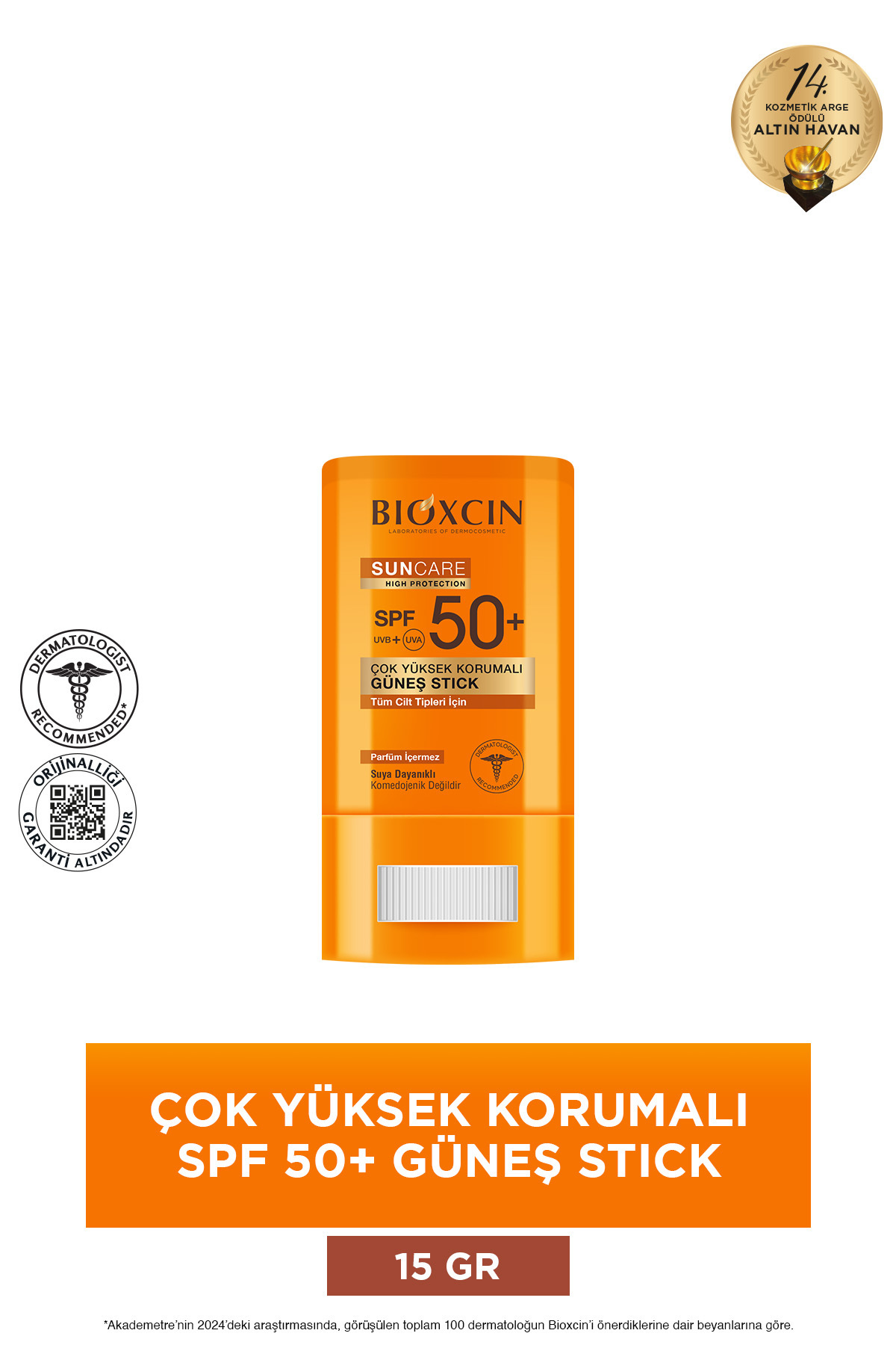 کرم ضد آفتاب صورت با محافظت بالا SPF 50 برای نواحی حساس لمس خشک مات Bioxcin