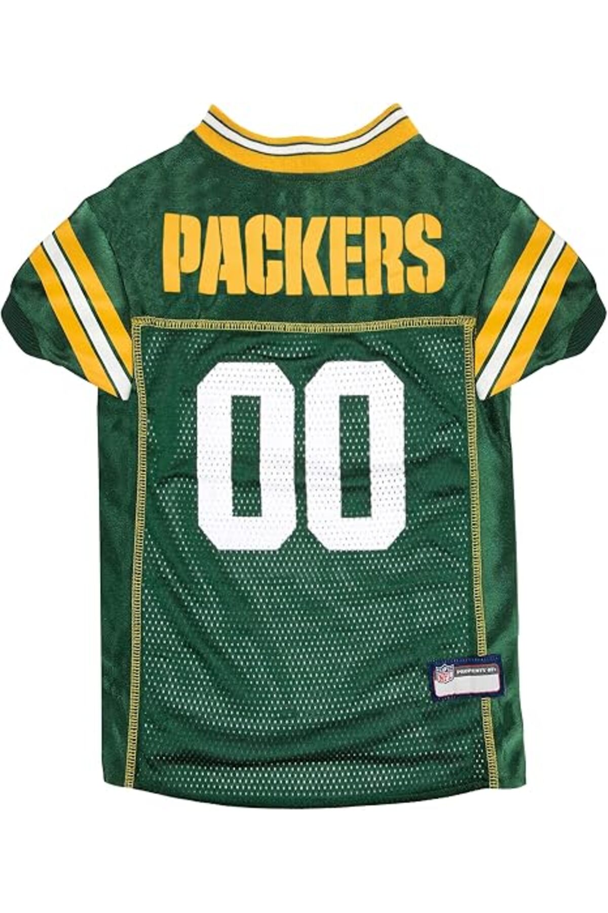 پیراهن سگ پتس فرست Pets First، طرح NFL Green Bay Packers، چندرنگ، سایز XX-Large