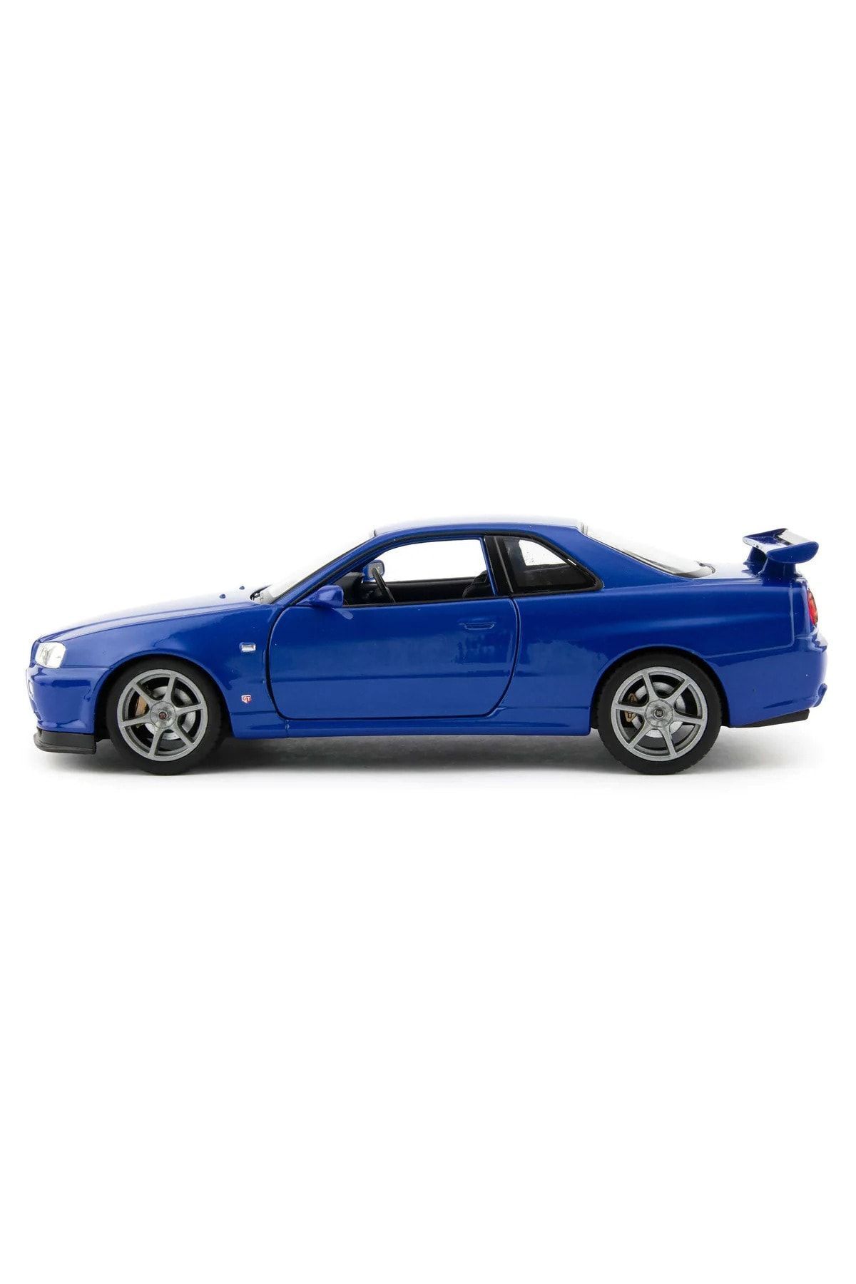 مدل خودرو ماشین نیسان SKYLINE GTR R34 1 24 SCALE DIECAST MODEL اورجینال WELLY