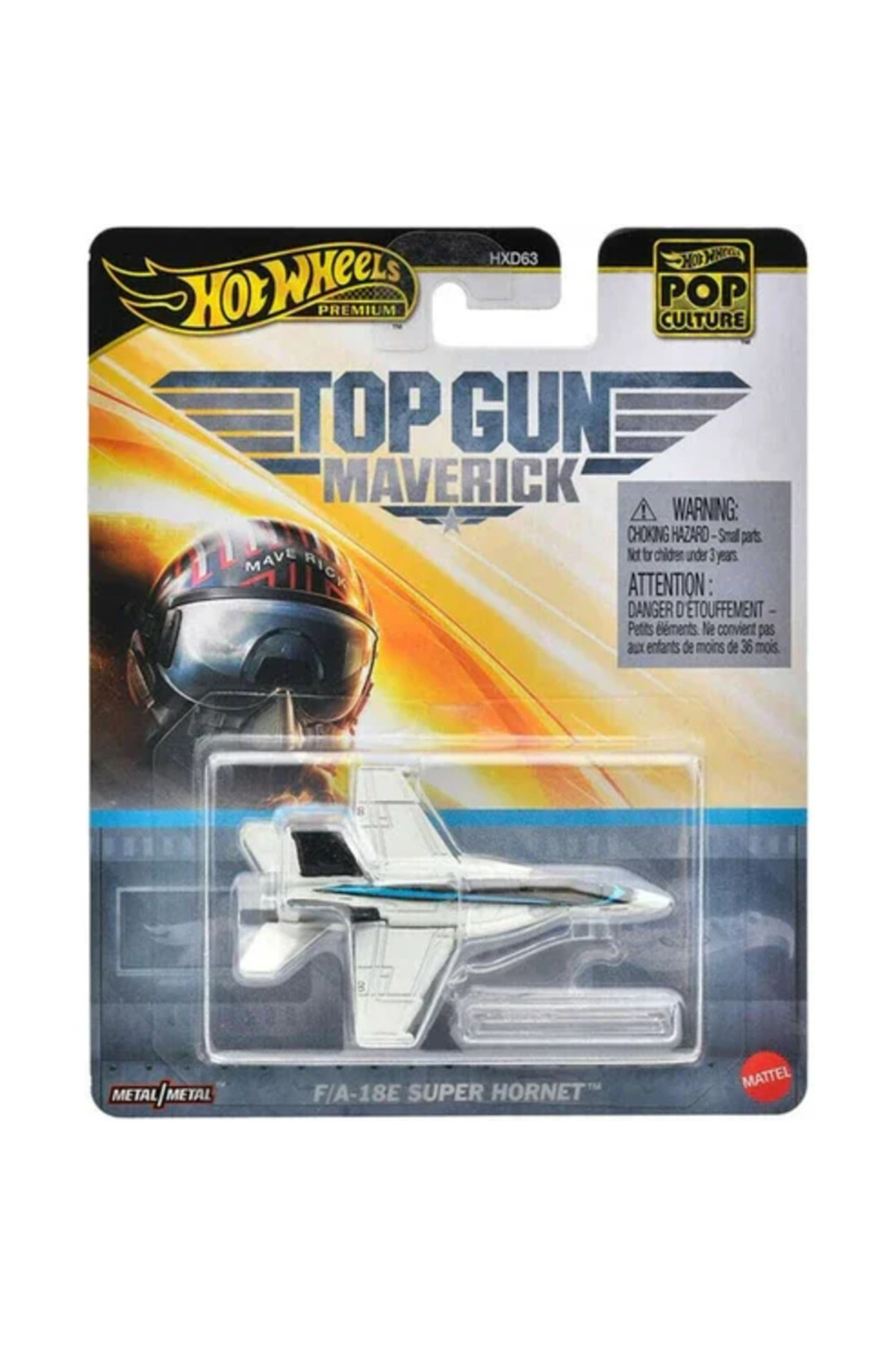 هلیکوپتر و هواپیمای اسباب بازی POP CULTURE CARS PREMIUM TOP GUN MAVERICK F A 18E SUPER HORNET HVJ37 از ترکیه HOT WHEELS