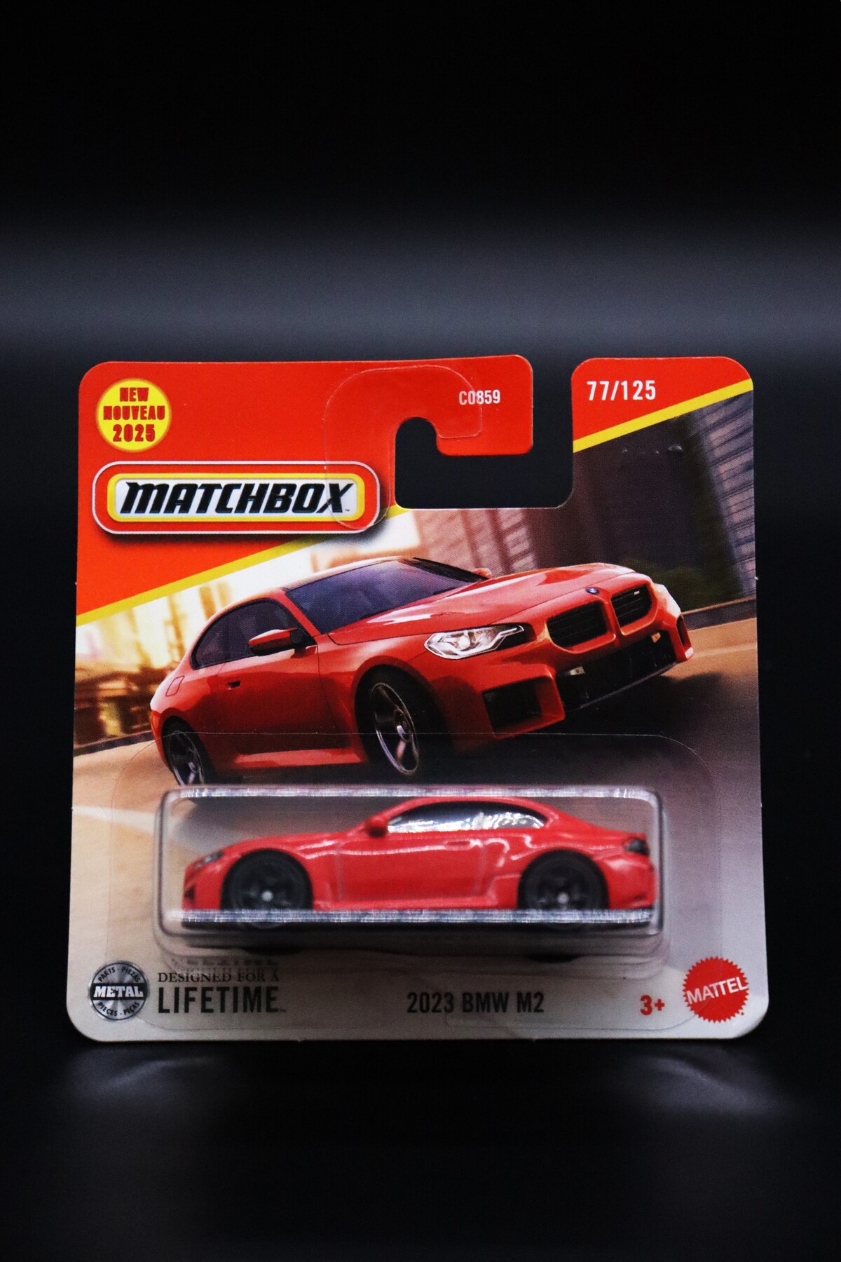 ماشین اسباب بازی MATCHBOX 2023 BMW M2 مجموعه نادر هات ویلز اورجینال HOT WHEELS