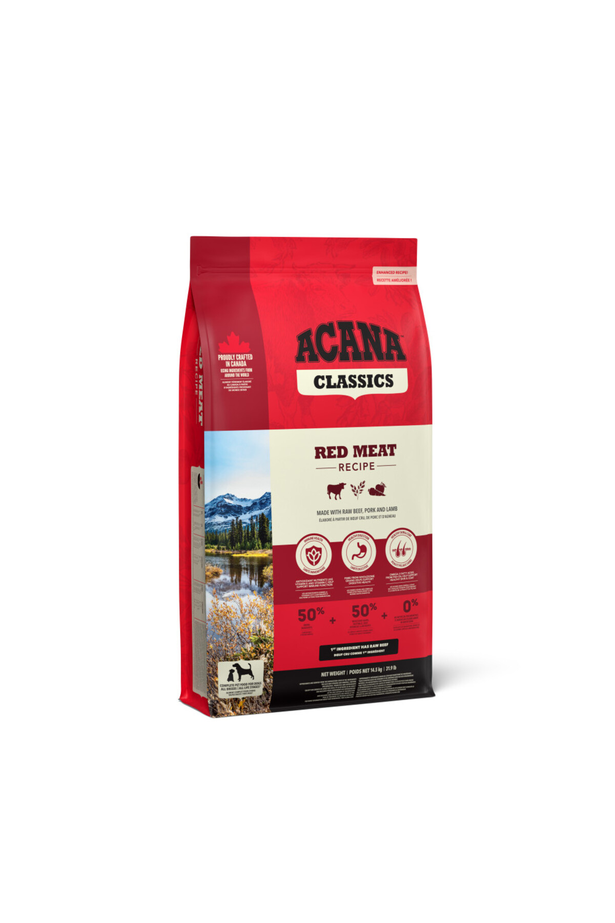 غذای خشک سگ بالغ آکانا Acana Classics Red Meat، ۱۴٫۵ کیلوگرم 14,5 Kg