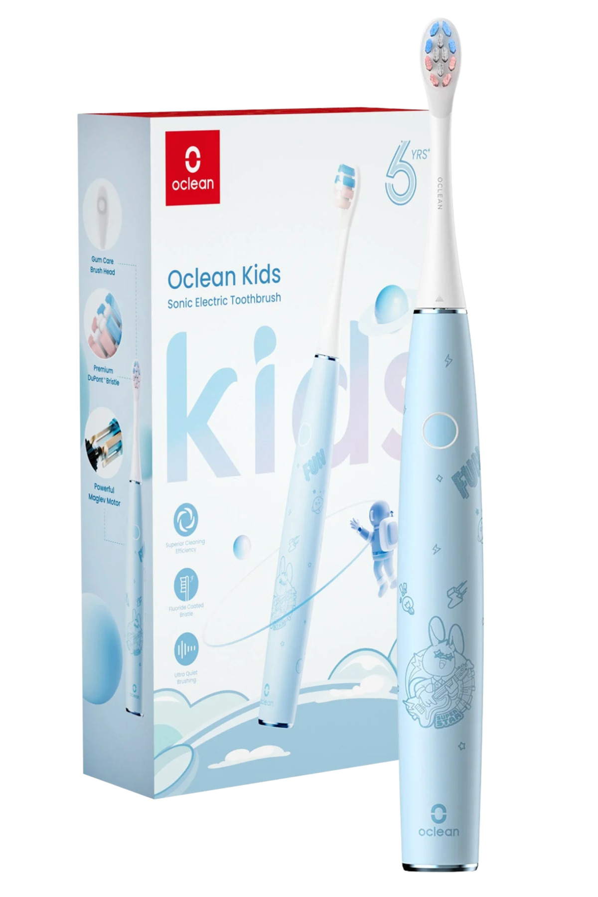 مسواک شارژی کودک سونیک آیس آبی اورجینال Oclean