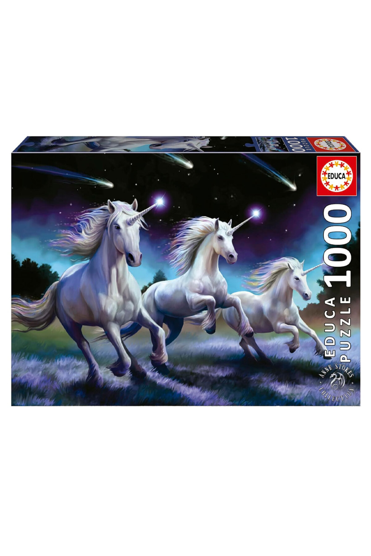 پازل EDUCA 1000 PIECE SHOOTING STAR PUZZLE 19919 STARS ANNE STOKES از ترکیه Educa Puzzle