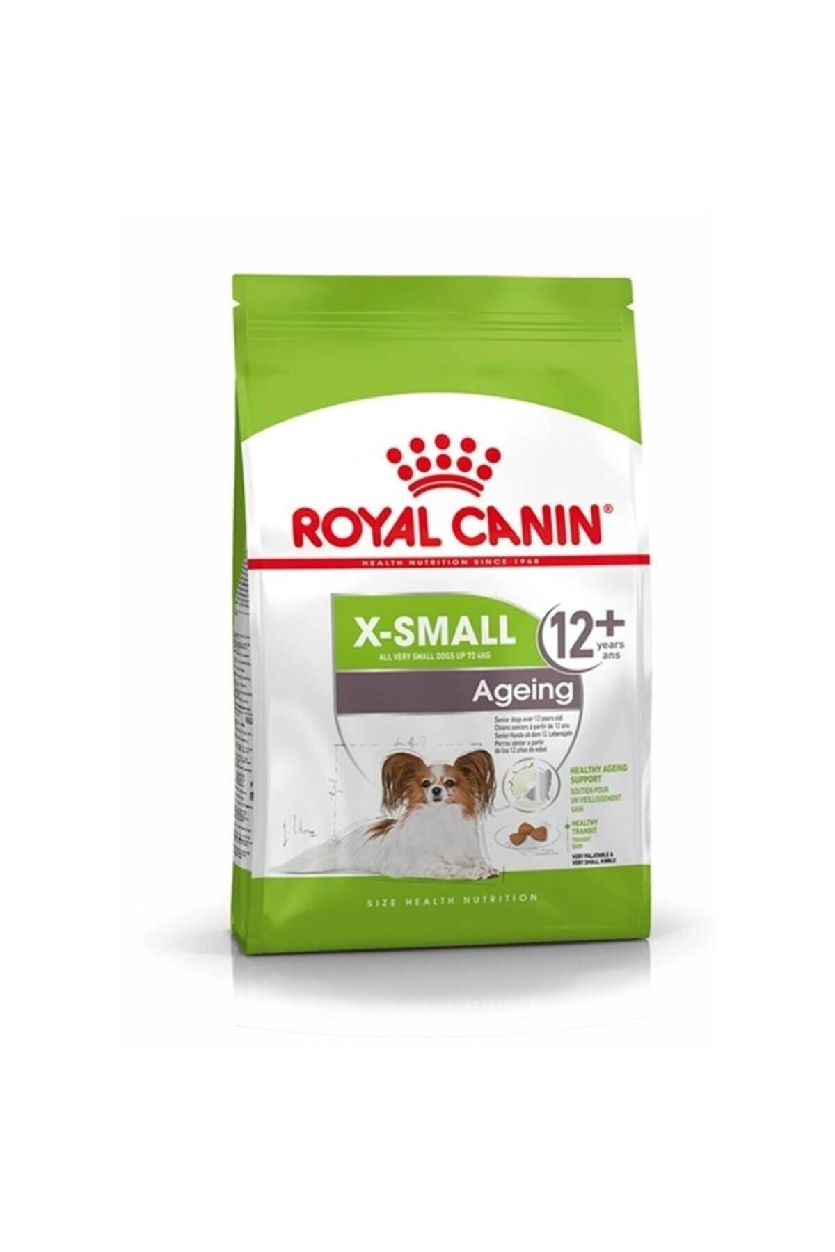 غذای خشک سگ رویال کنین Royal Canin X-Small Ageing 12، وزن ۱٫۵ کیلوگرم 1,5 Kg