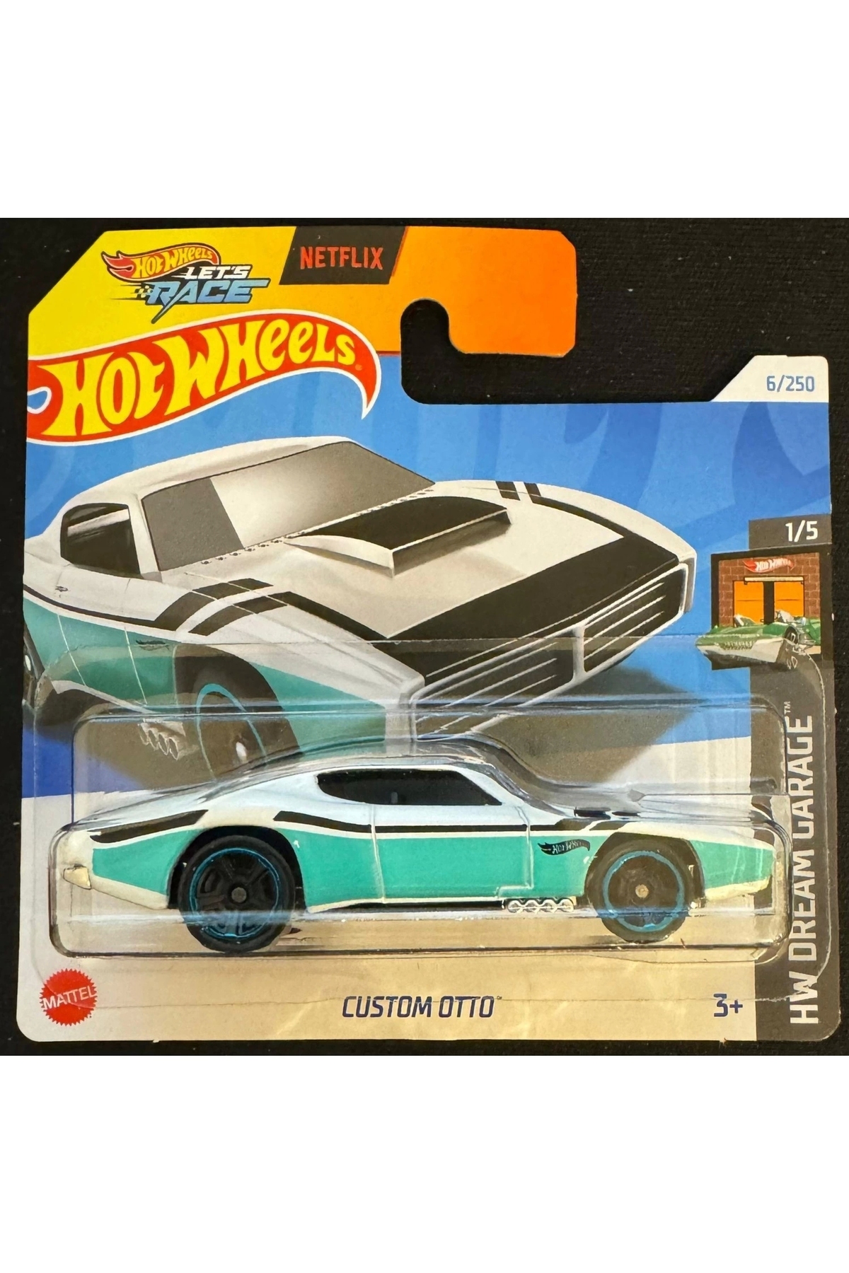 ماشین اسباب بازی اتومبیل های منفرد OTTO HTC85 هات ویلز اورجینال HOT WHEELS