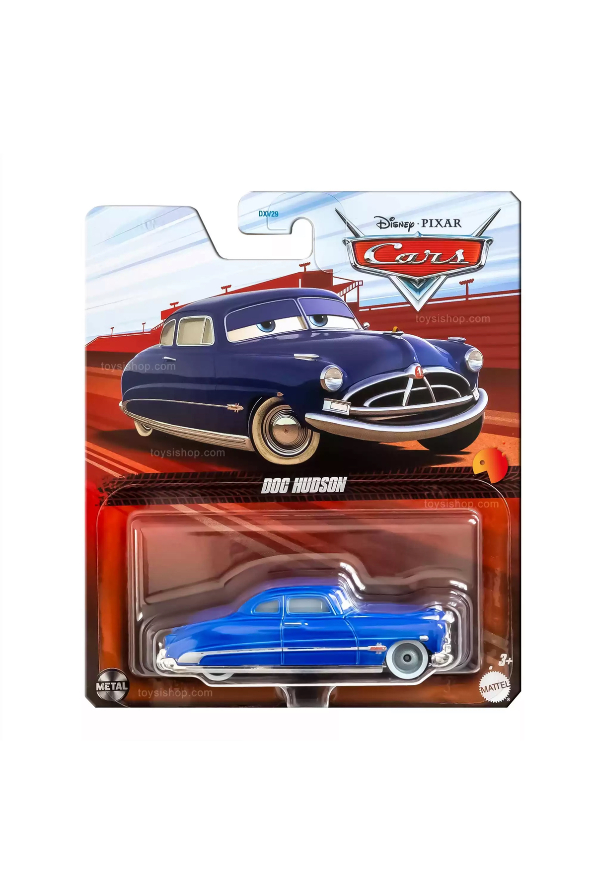 ماشین اسباب بازی DISNEY PIXAR CARS DOC HUDSON از ترکیه HOT WHEELS