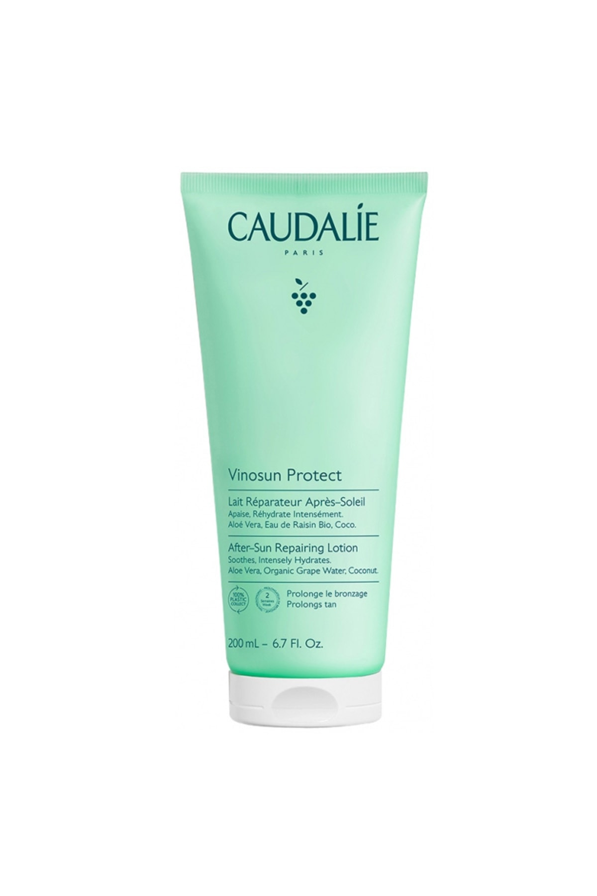 Caudalie لوسیون آفتاب‌پس از انتشار وینوسان 200 میلی‌لیتر