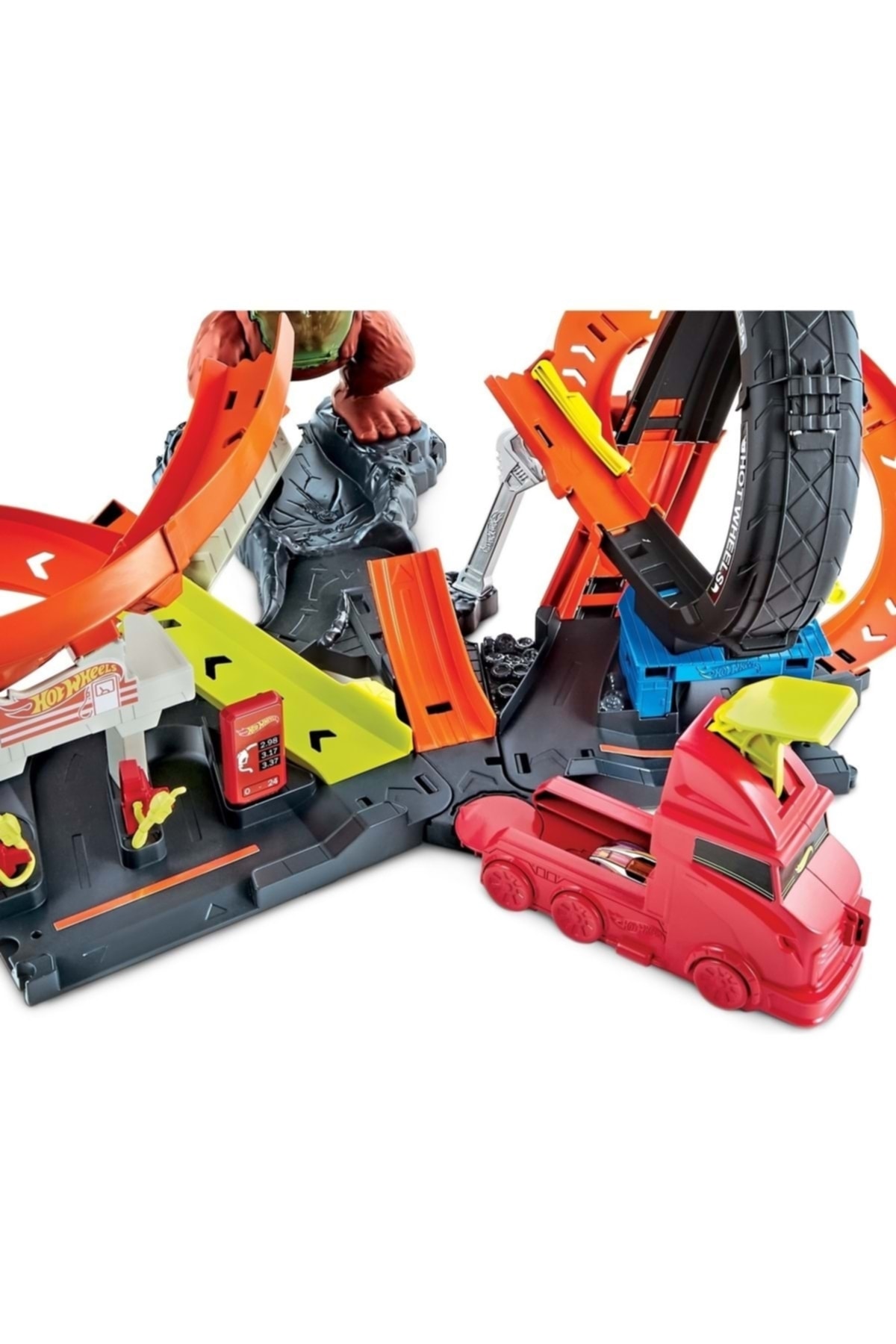 ماشین اسباب بازی مجموعه حمله گوریل سمی هات ویلز اورجینال HOT WHEELS
