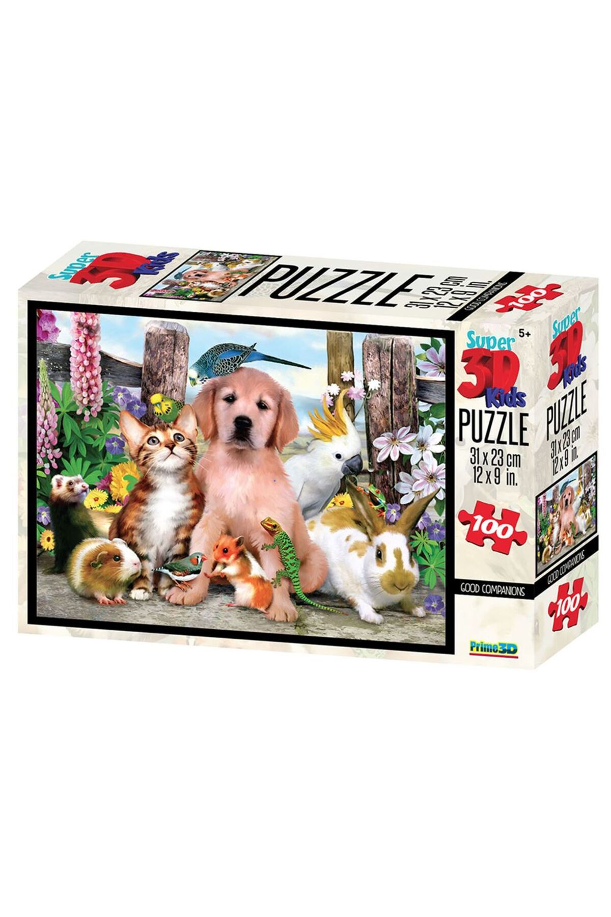 پازل سلفی CUTE FRIENDS 100 PIECES 10502 از ترکیه Prime 3D