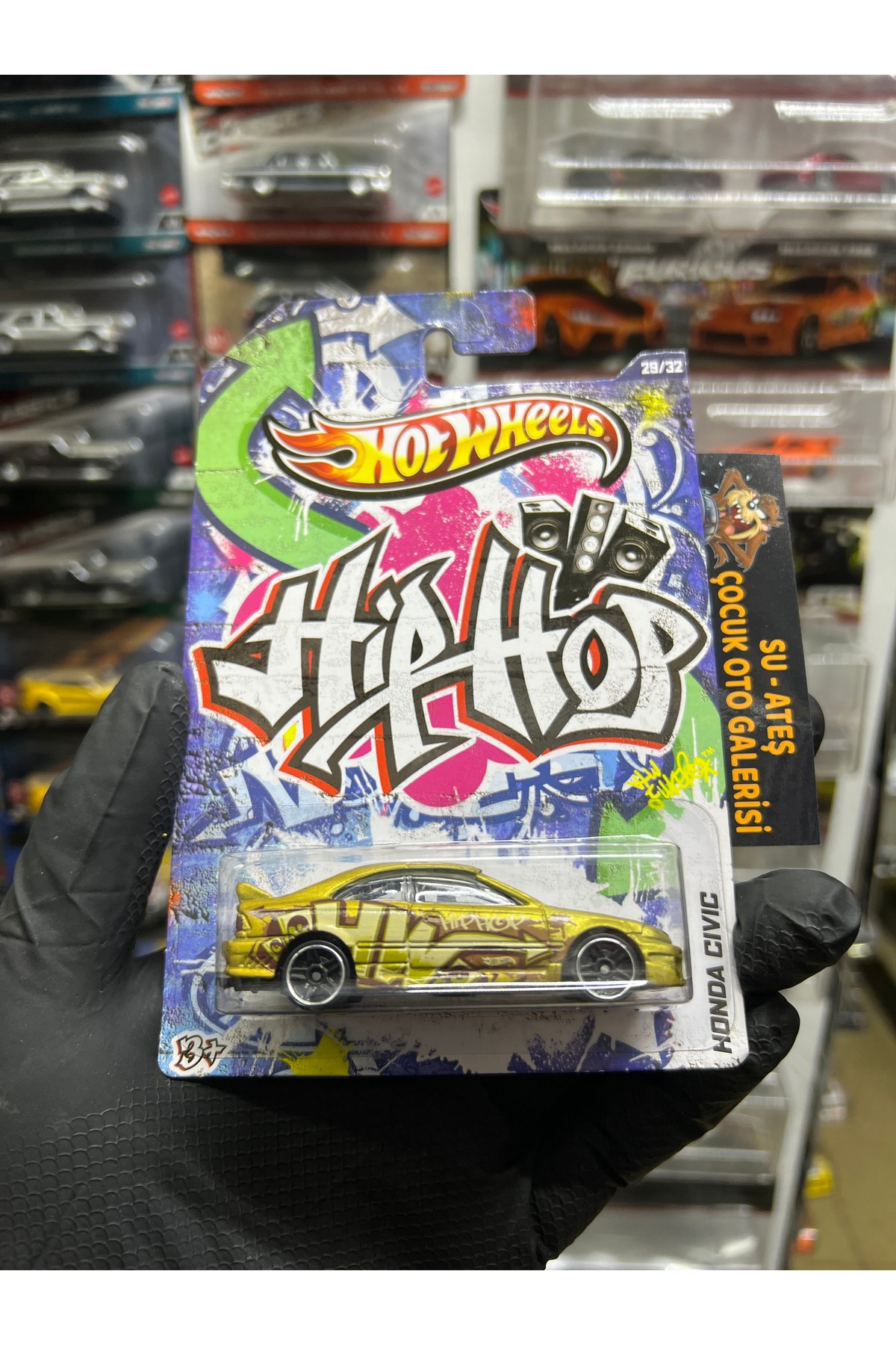 ماشین اسباب بازی هیپ هاپ هوندا سیویک ULTRA RARE 2012 از ترکیه HOT WHEELS